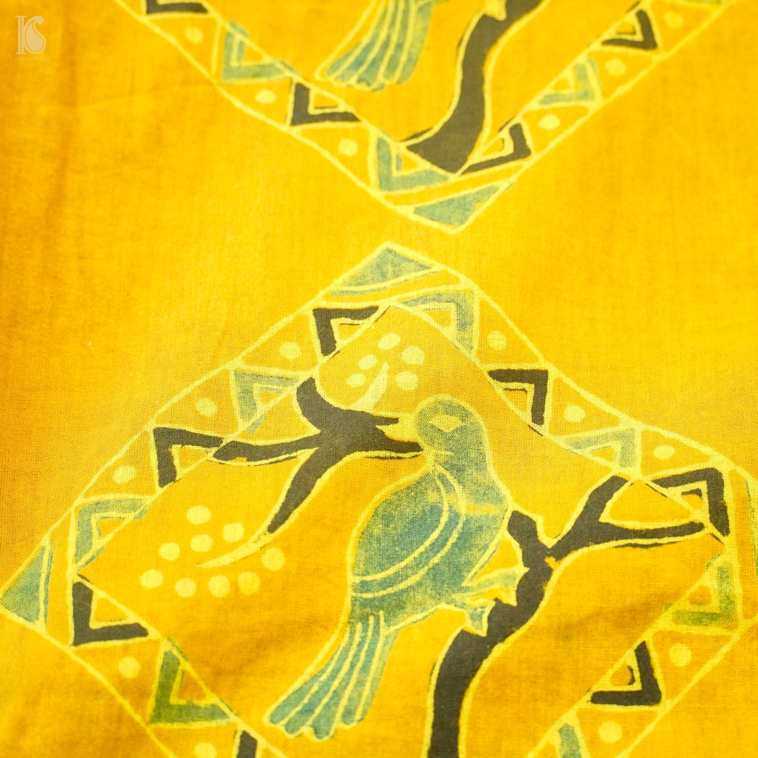 Hand Block Ajrakh Mul Cotton Fabric