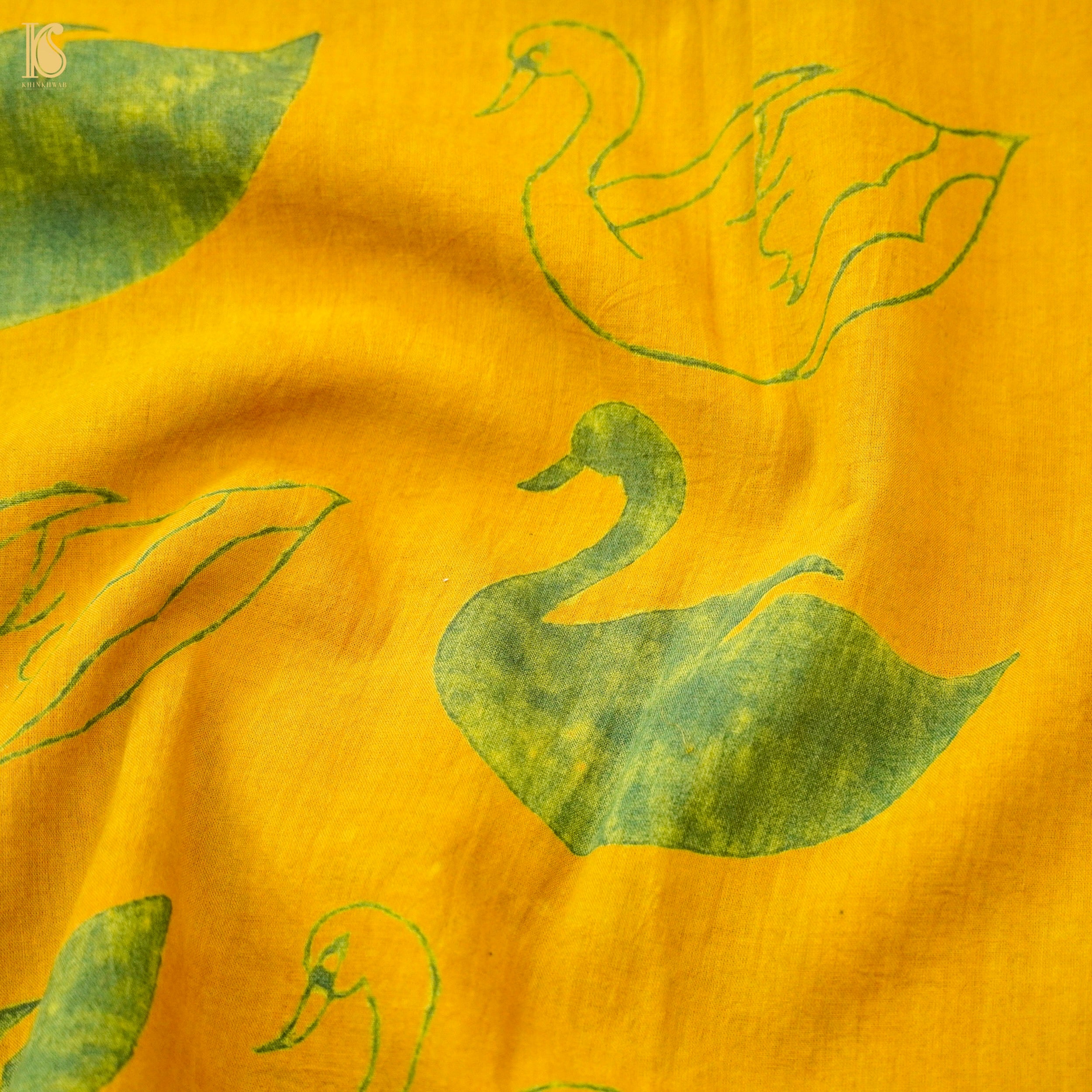 Hand Block Ajrakh Mul Cotton Fabric