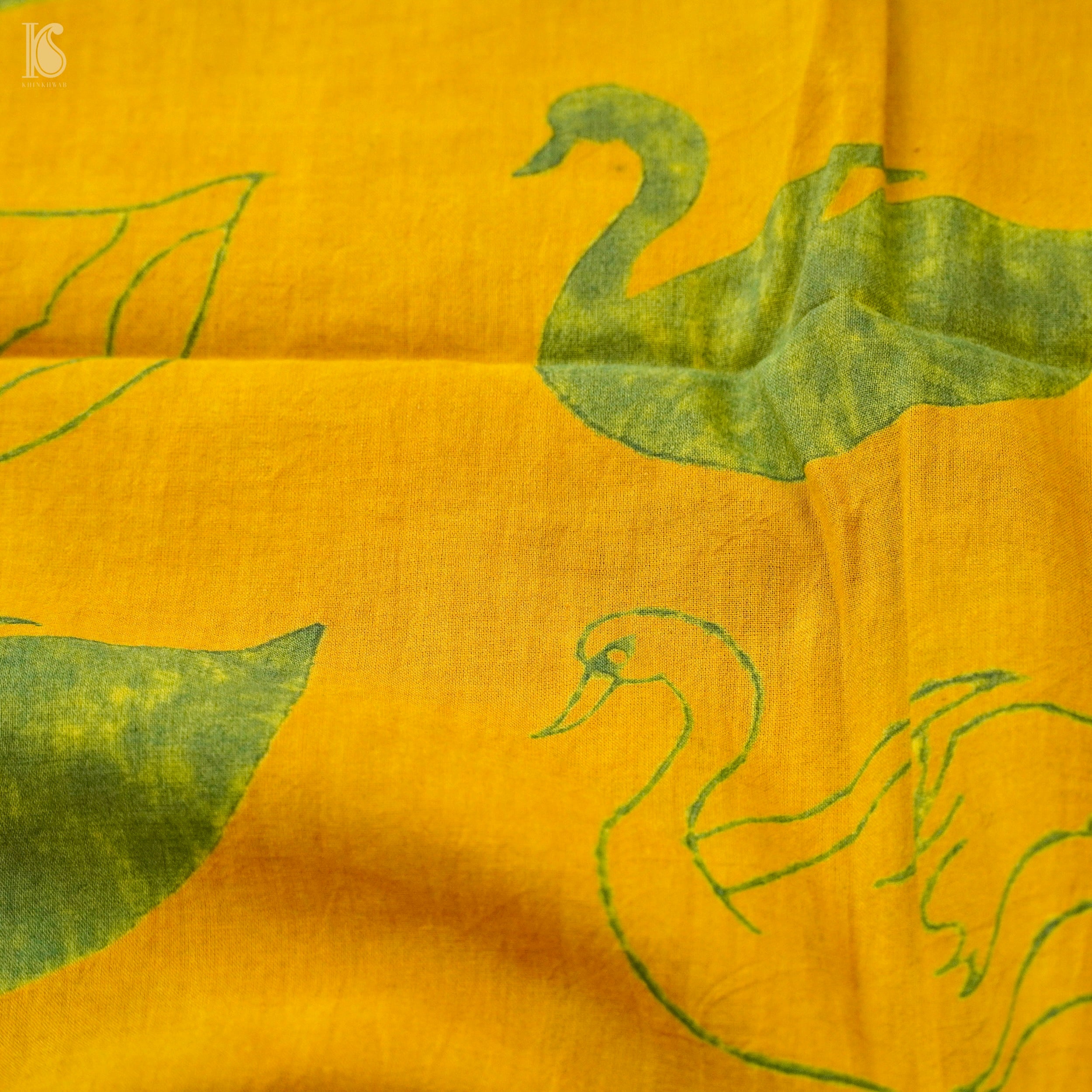 Hand Block Ajrakh Mul Cotton Fabric