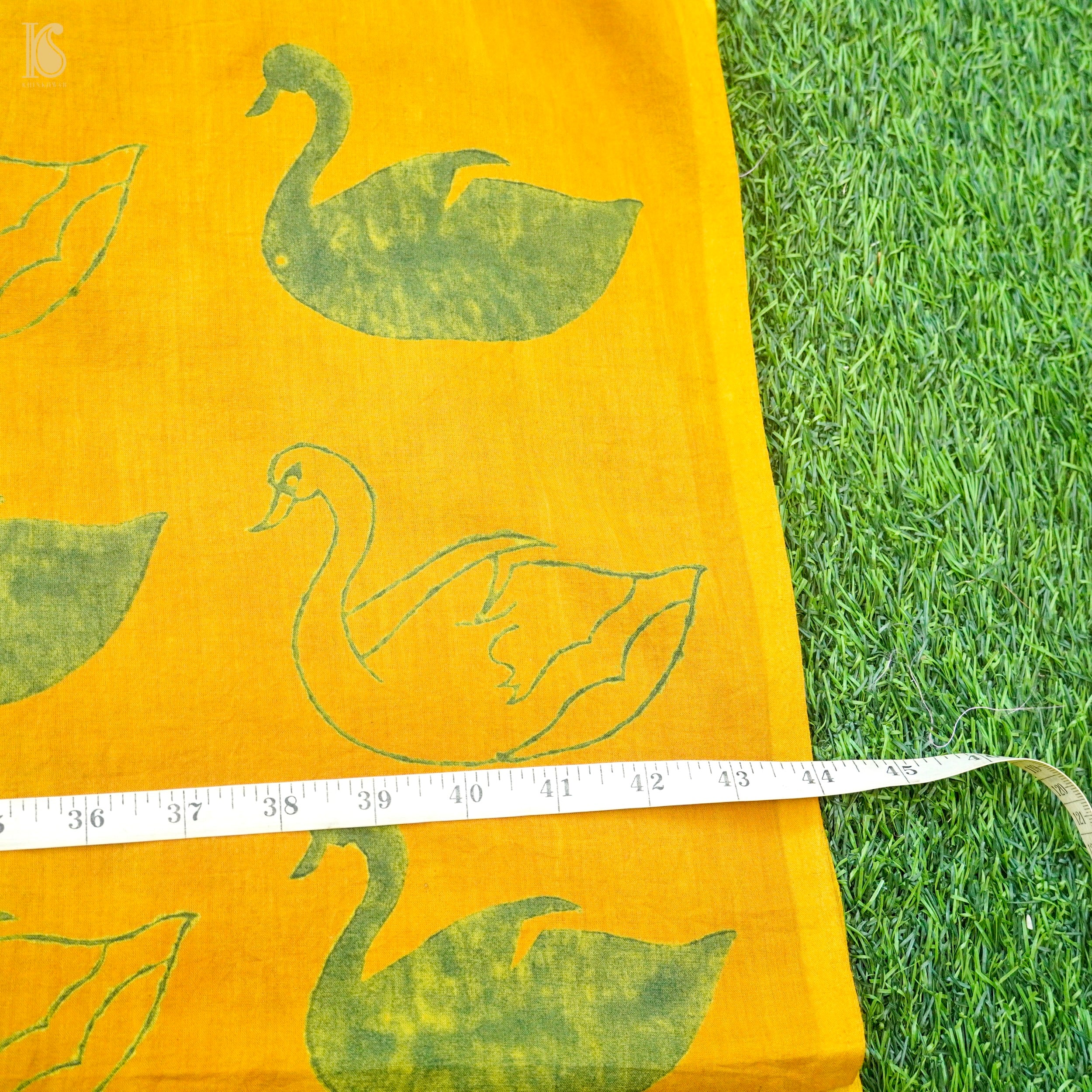 Hand Block Ajrakh Mul Cotton Fabric