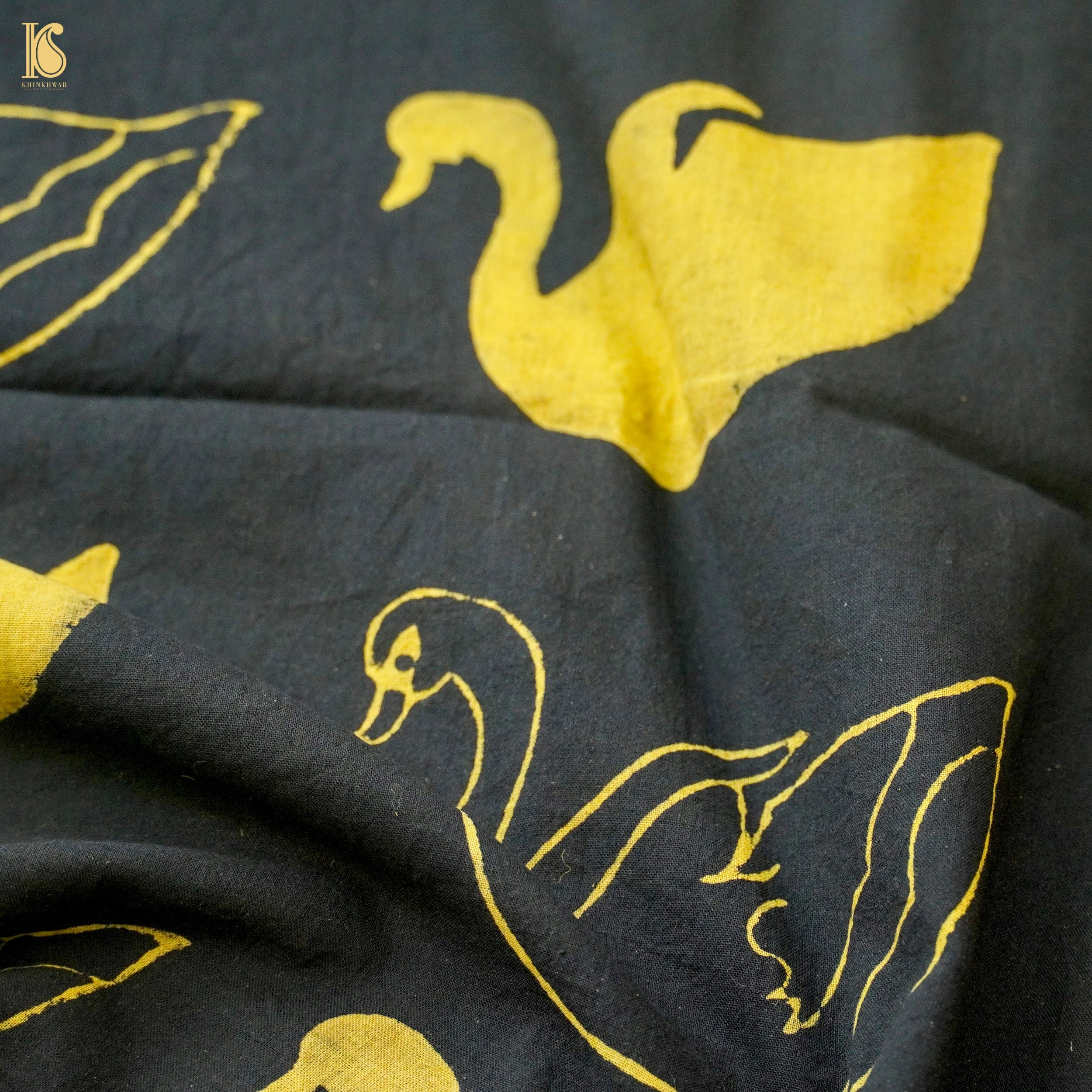 Hand Block Ajrakh Mul Cotton Fabric