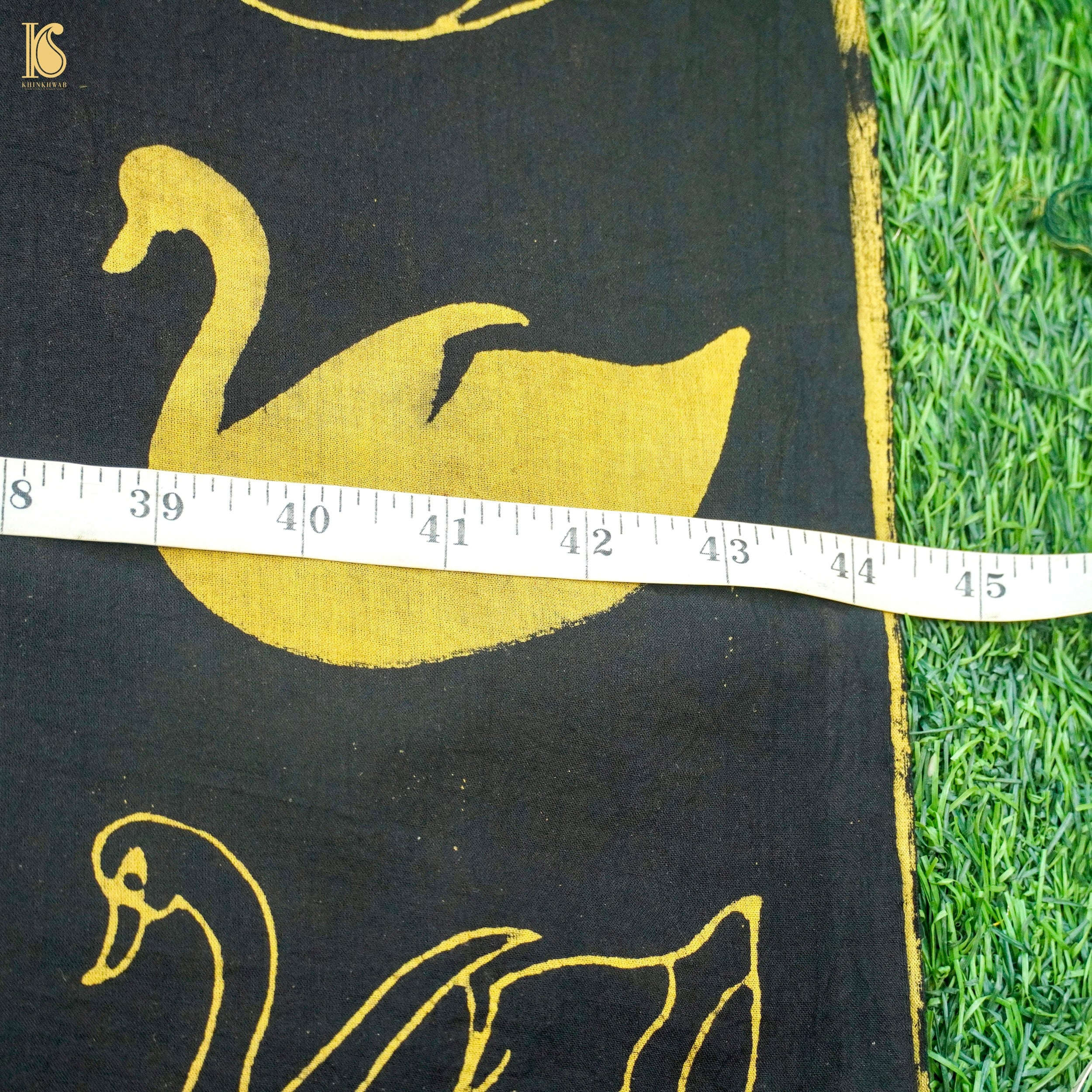 Hand Block Ajrakh Mul Cotton Fabric