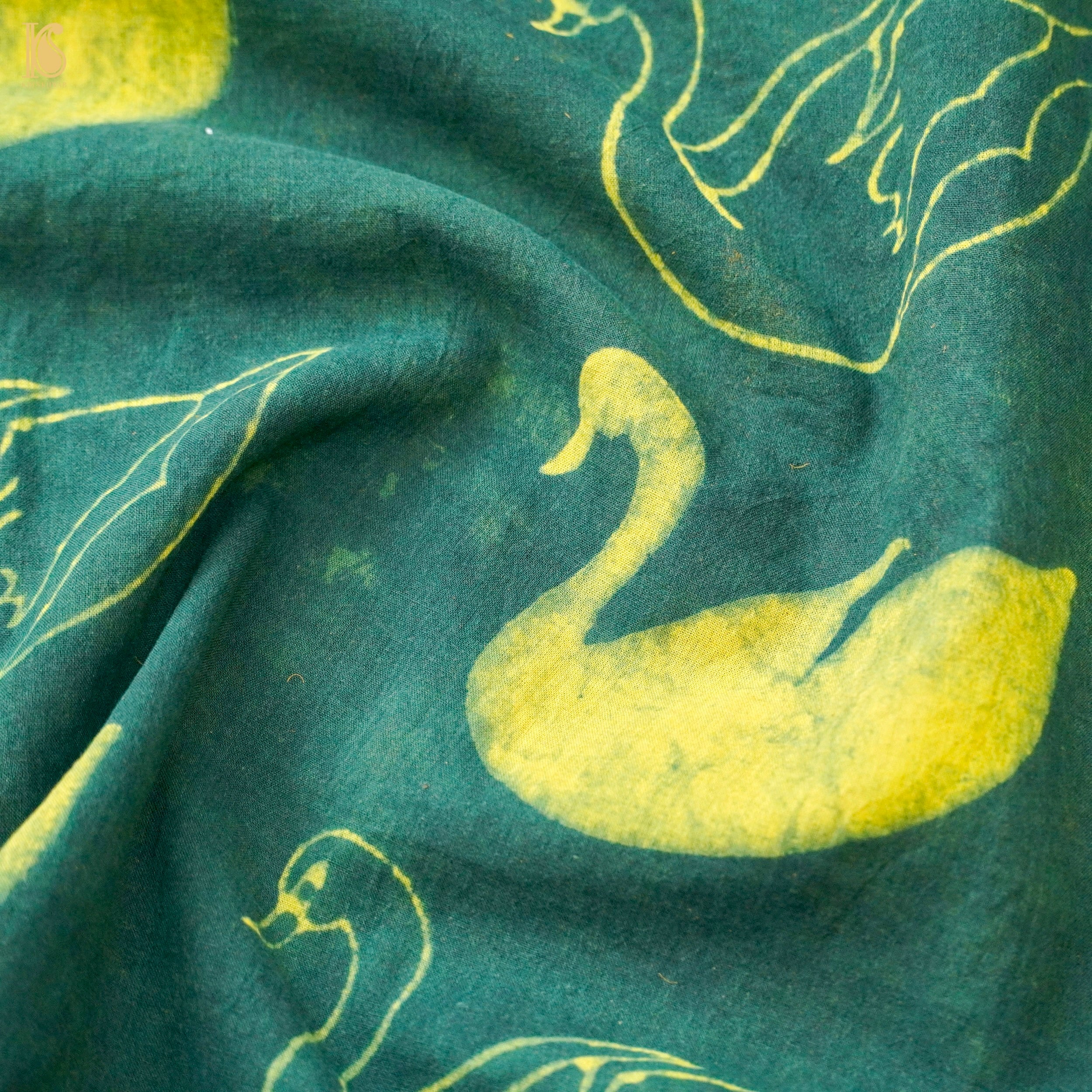 Hand Block Ajrakh Mul Cotton Fabric