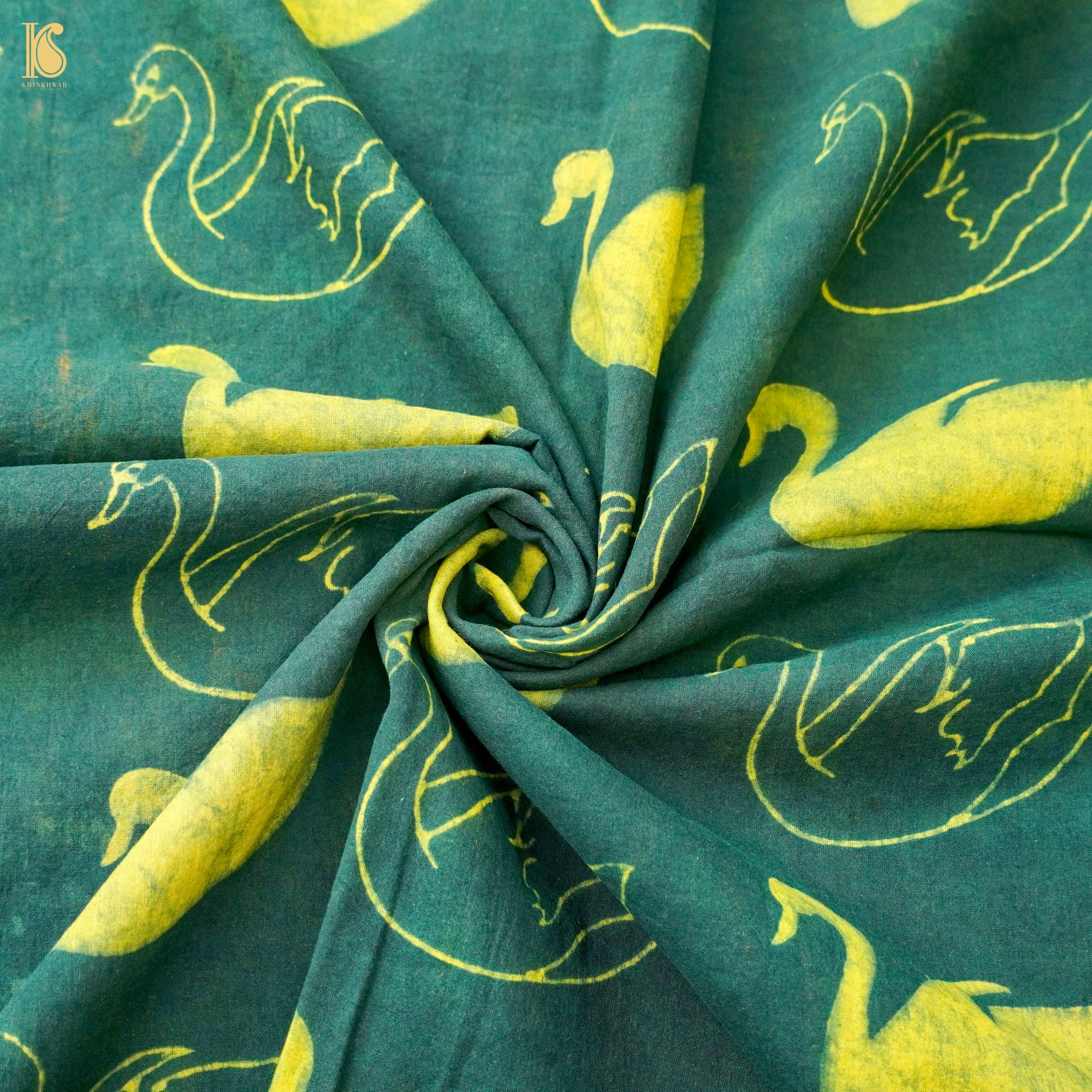 Hand Block Ajrakh Mul Cotton Fabric