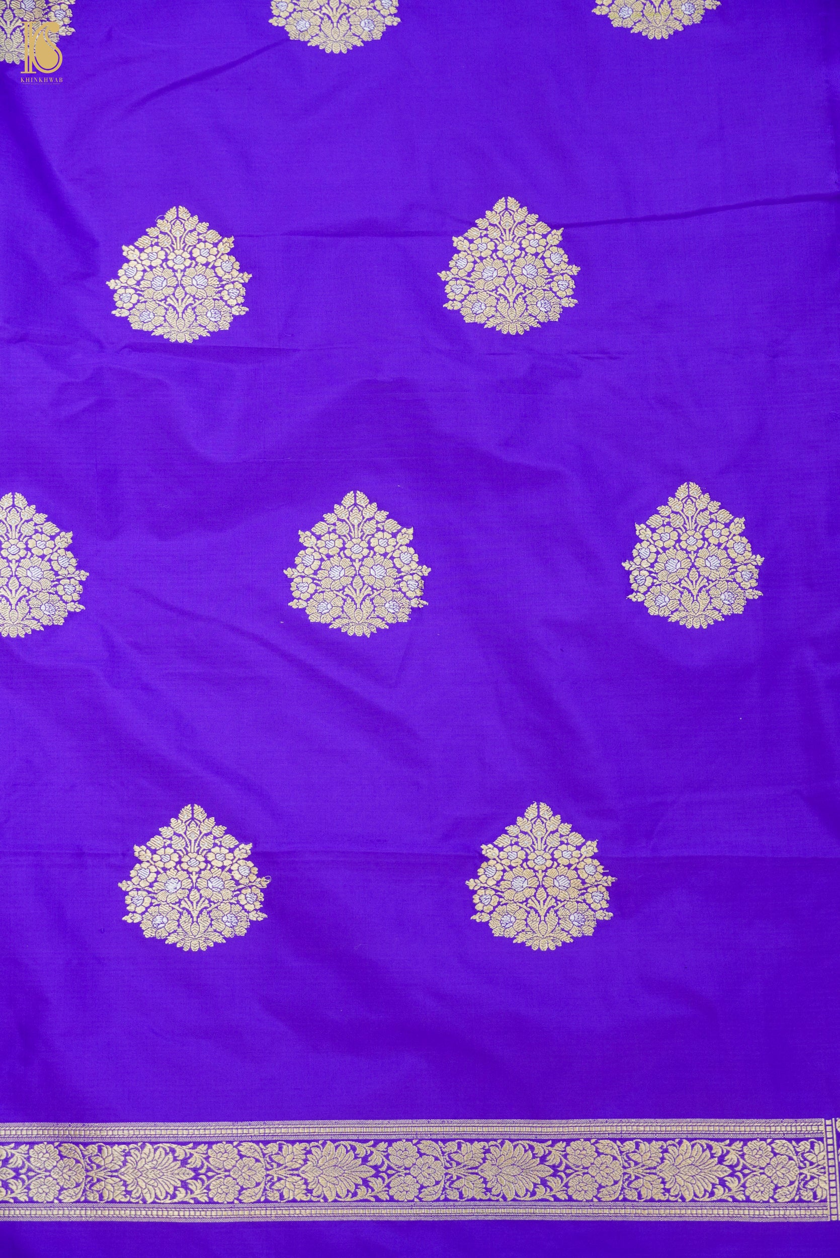 Handwoven Banarasi Katan Silk Suit Fabric Set