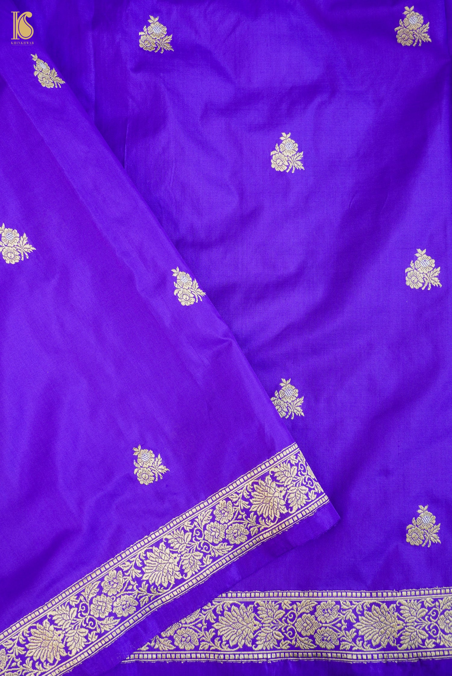 Handwoven Banarasi Katan Silk Suit Fabric Set