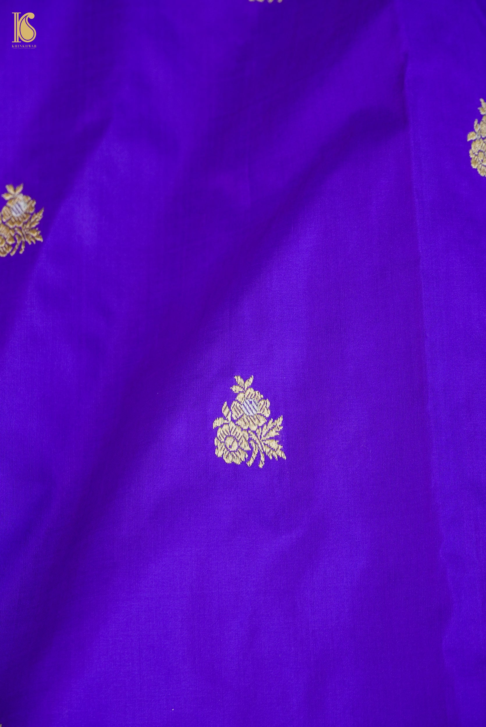 Handwoven Banarasi Katan Silk Suit Fabric Set