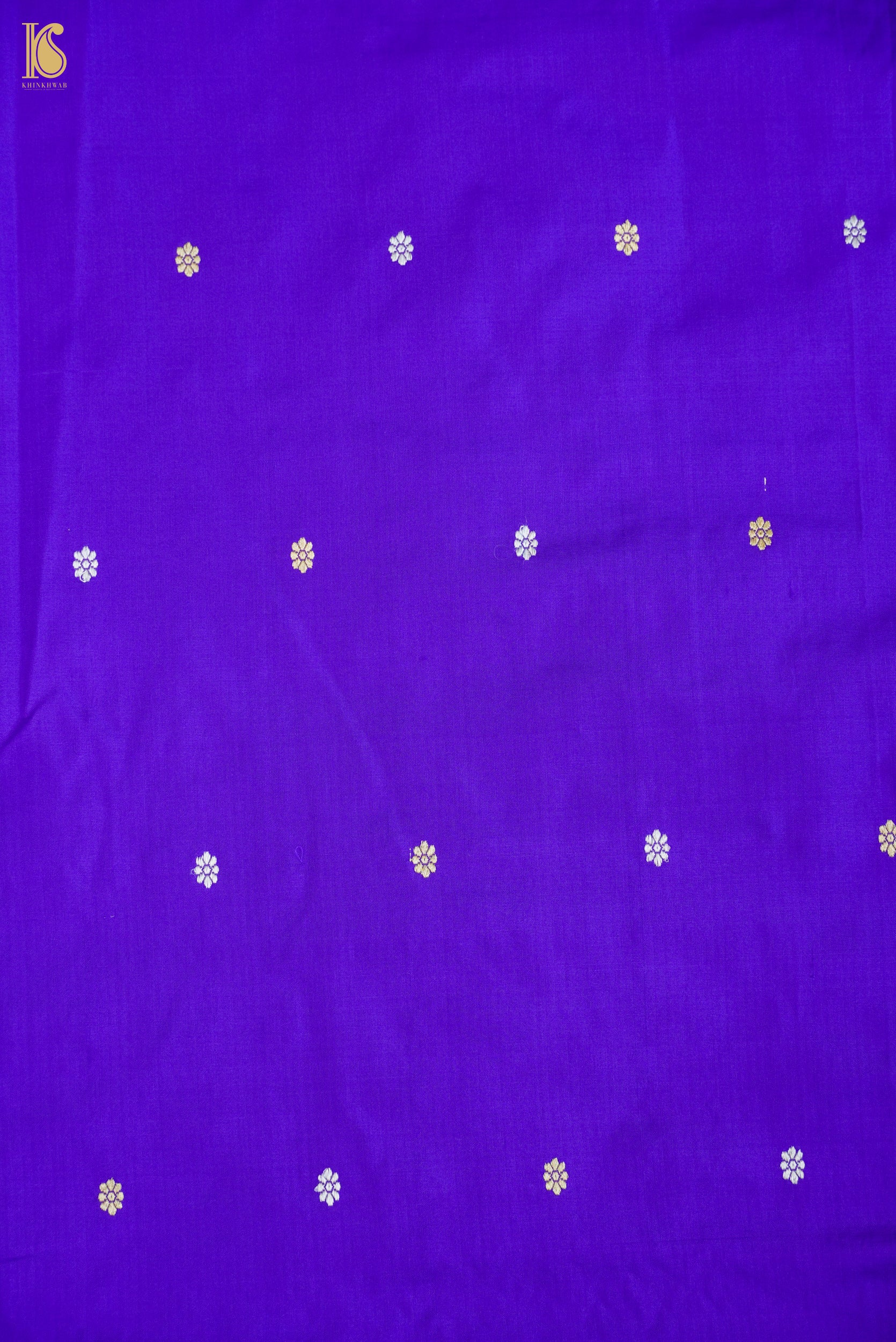 Handwoven Banarasi Katan Silk Suit Fabric Set