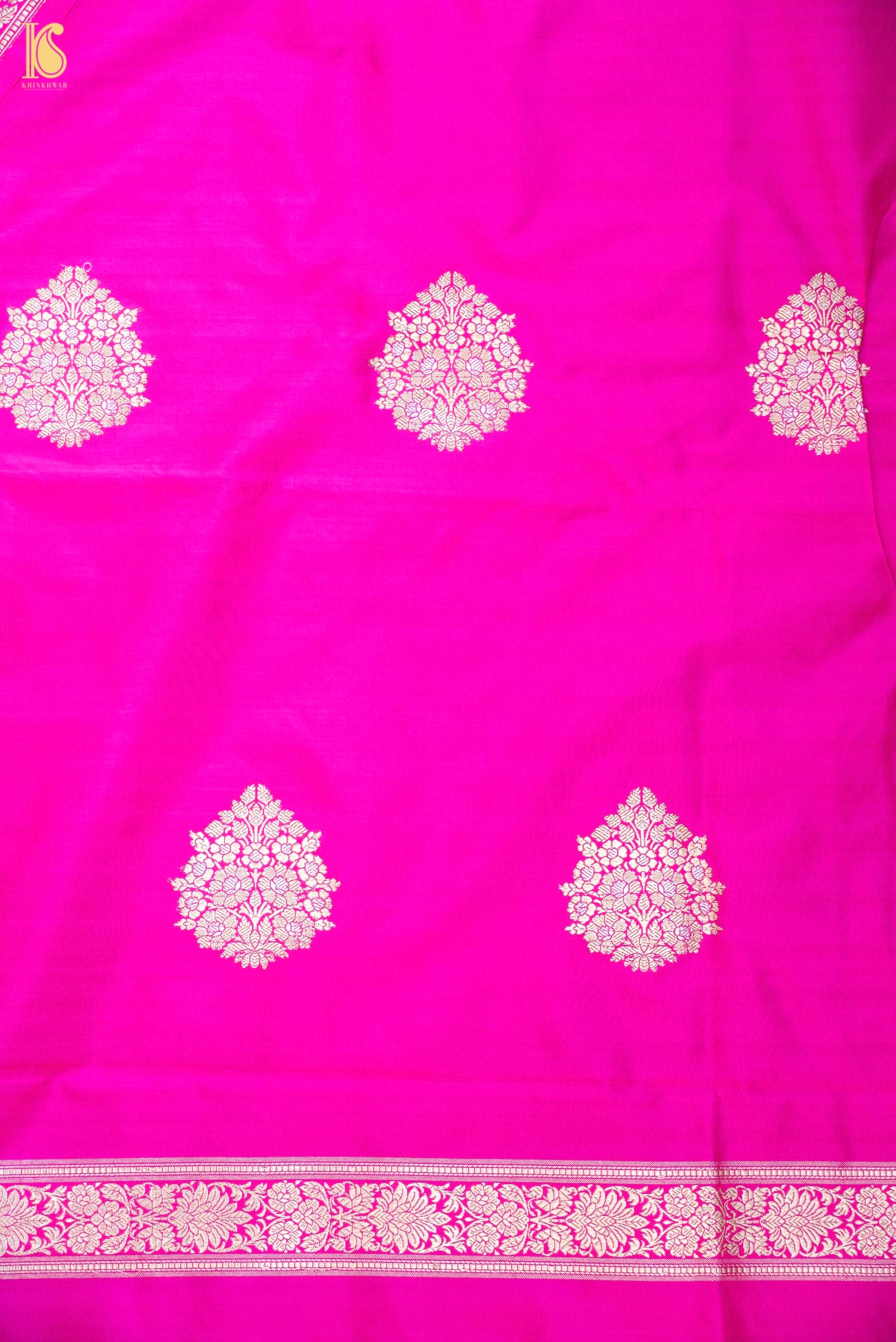 Handwoven Banarasi Katan Silk Suit Fabric Set
