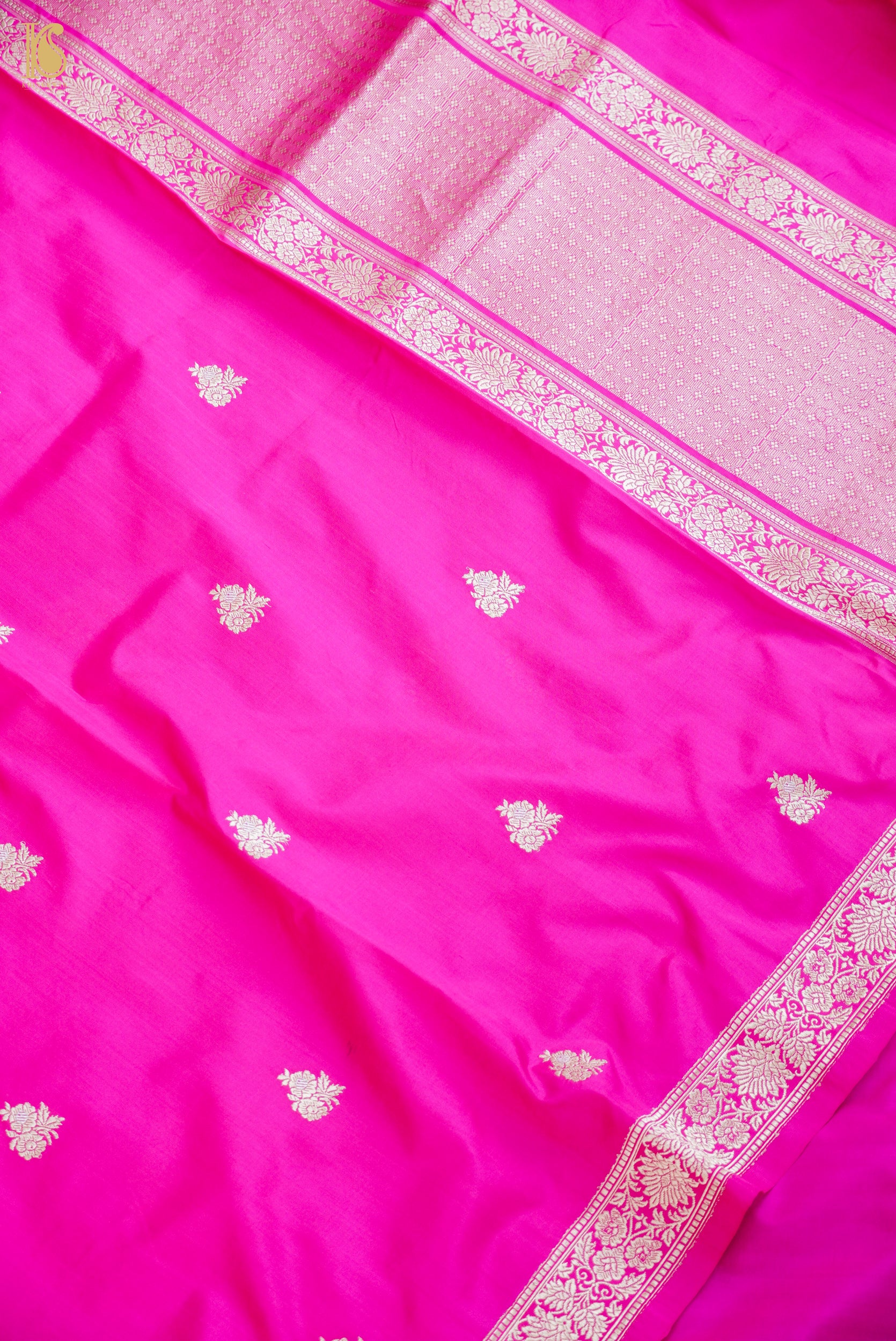 Handwoven Banarasi Katan Silk Suit Fabric Set