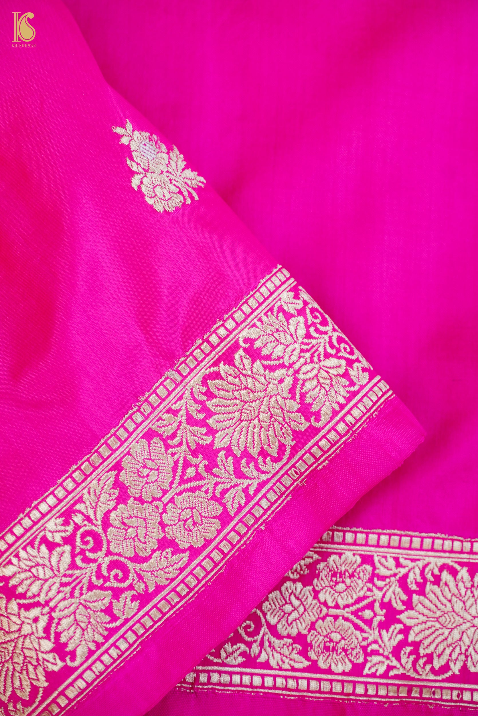 Handwoven Banarasi Katan Silk Suit Fabric Set