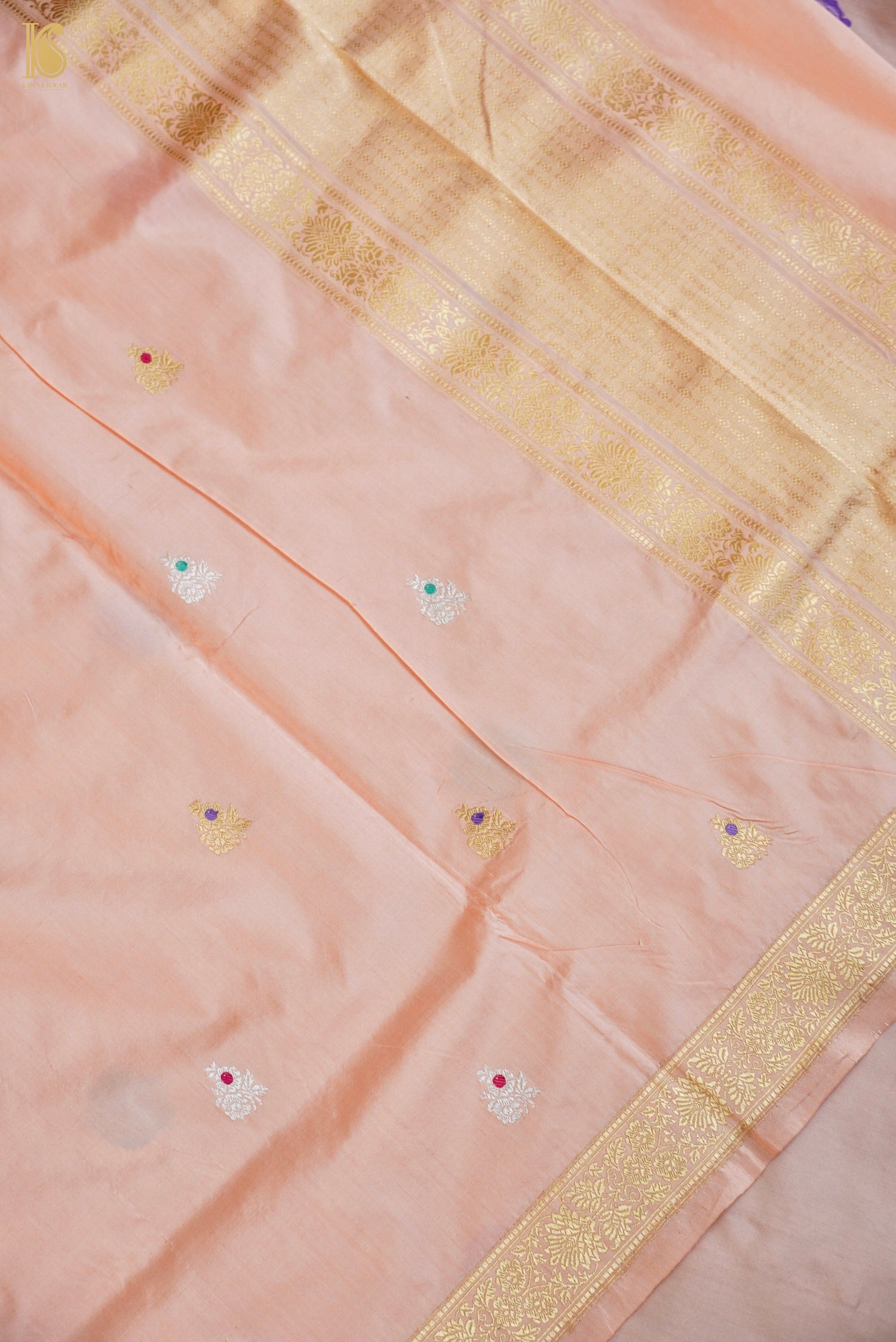 Handwoven Banarasi Katan Silk Suit Fabric Set