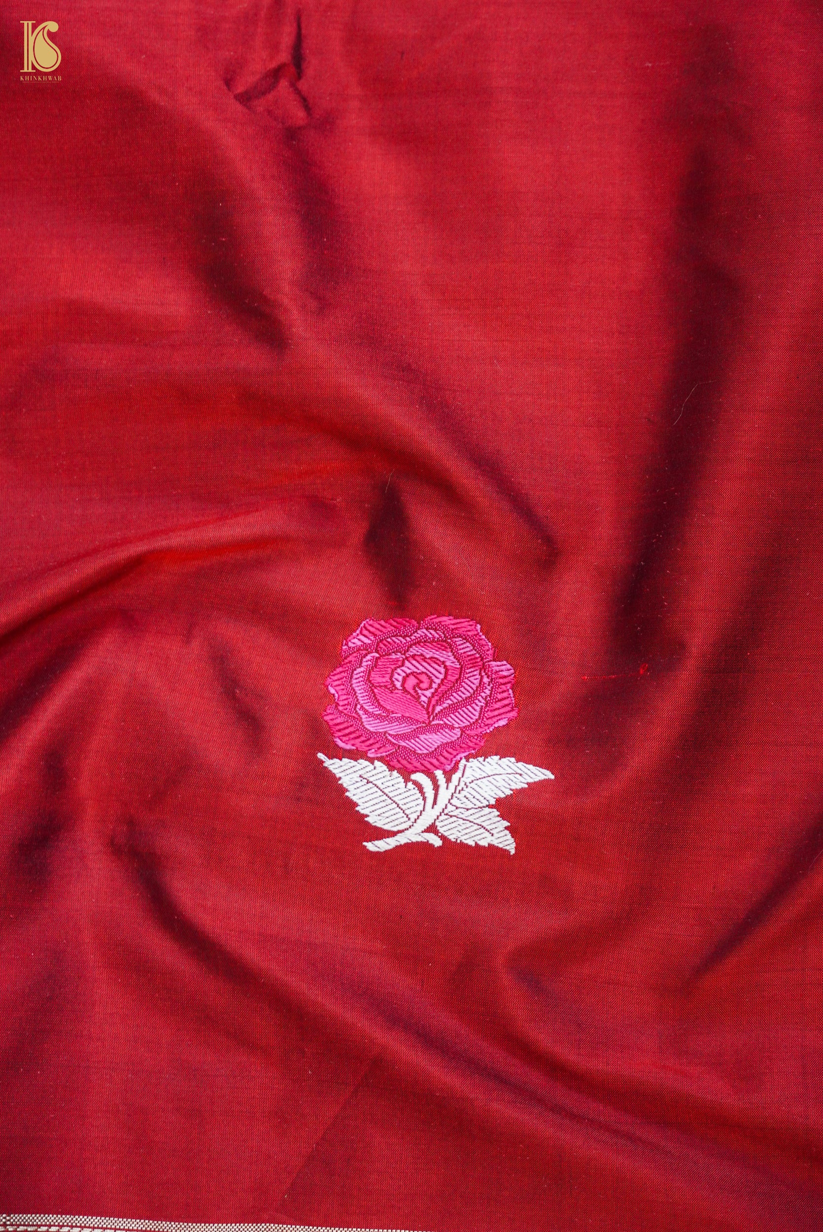 Handwoven Banarasi Katan Silk Suit Fabric Set