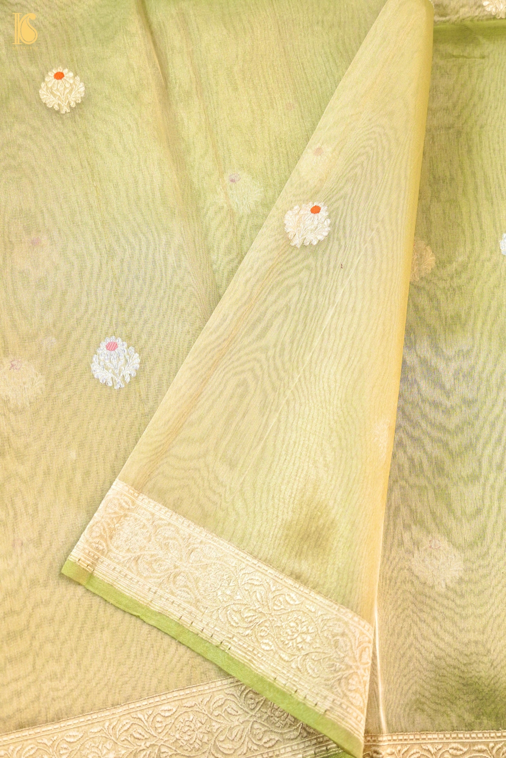 Handloom Banarasi Tissue Silk Dupatta