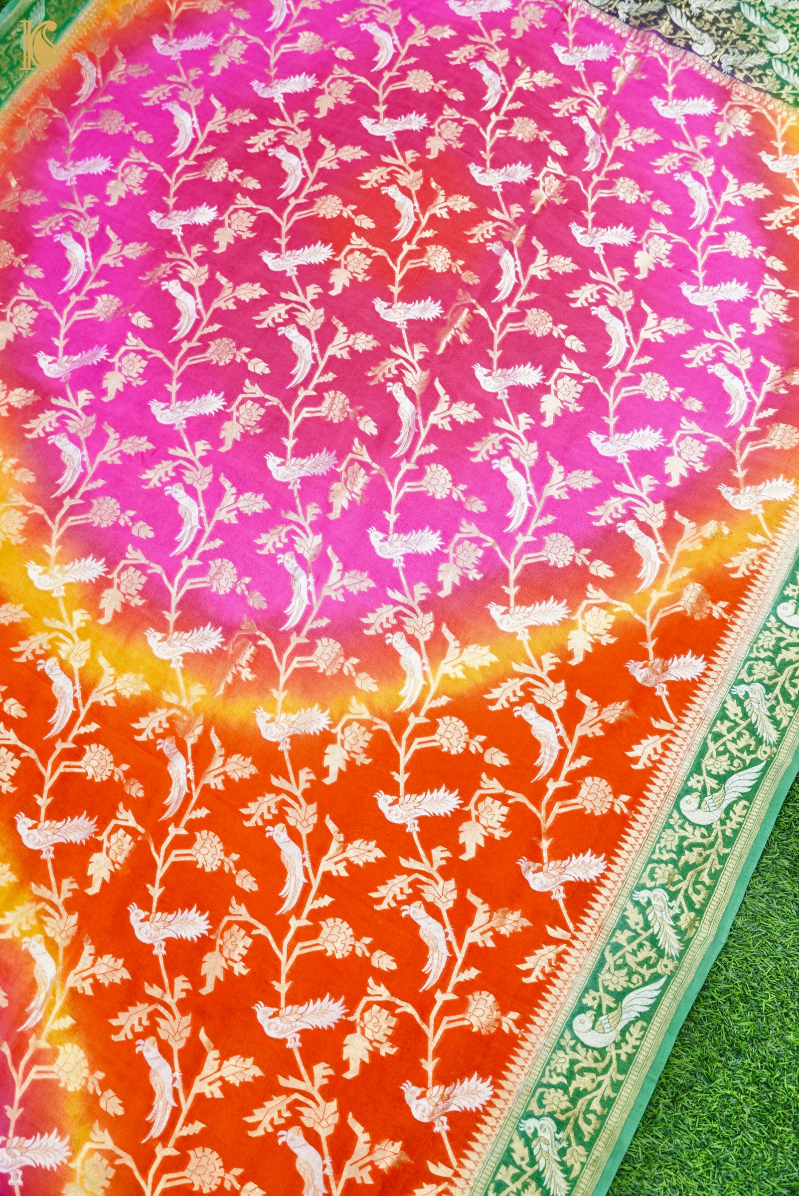 Banarasi Georgette Birds Dupatta