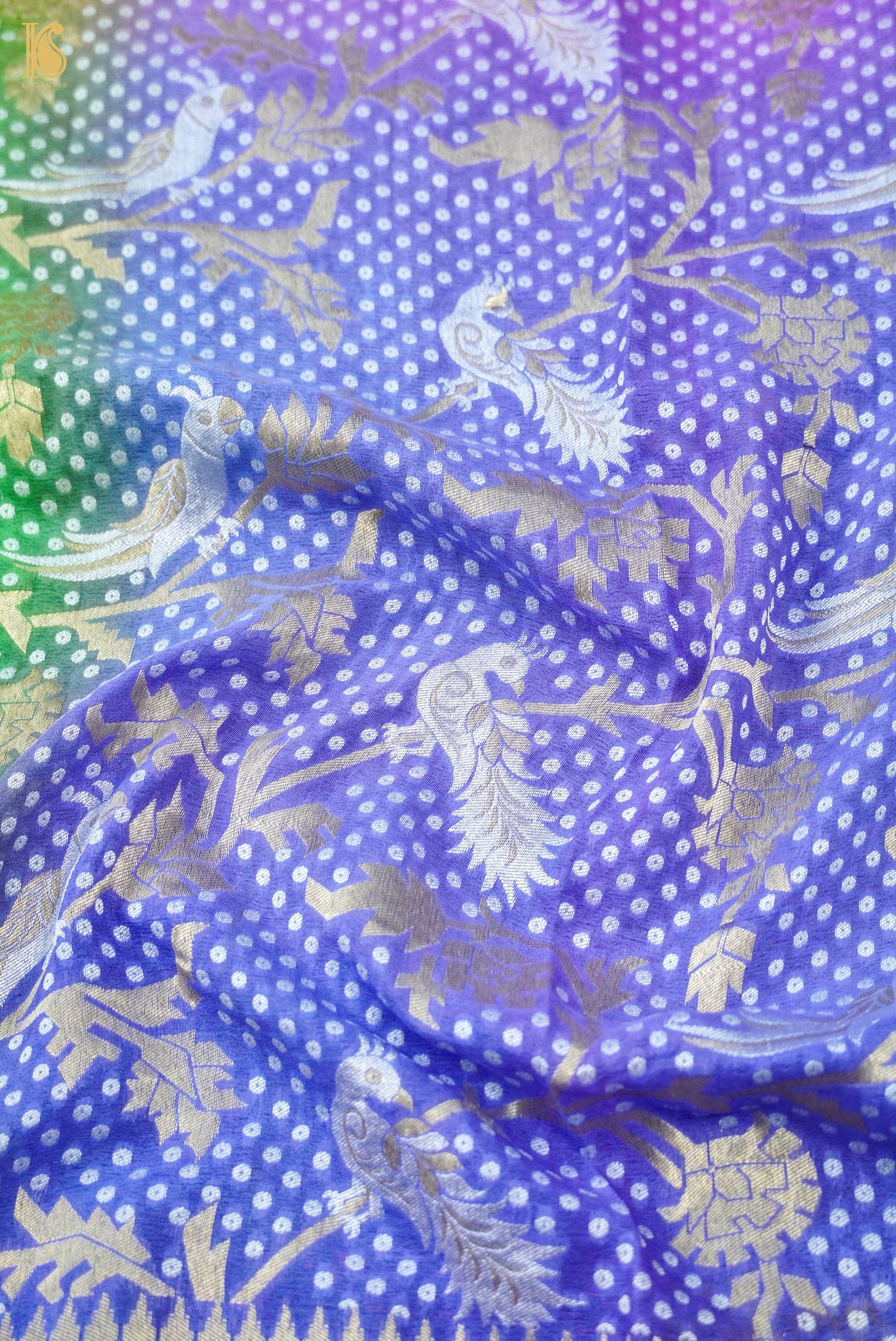 Banarasi Georgette Birds Dupatta