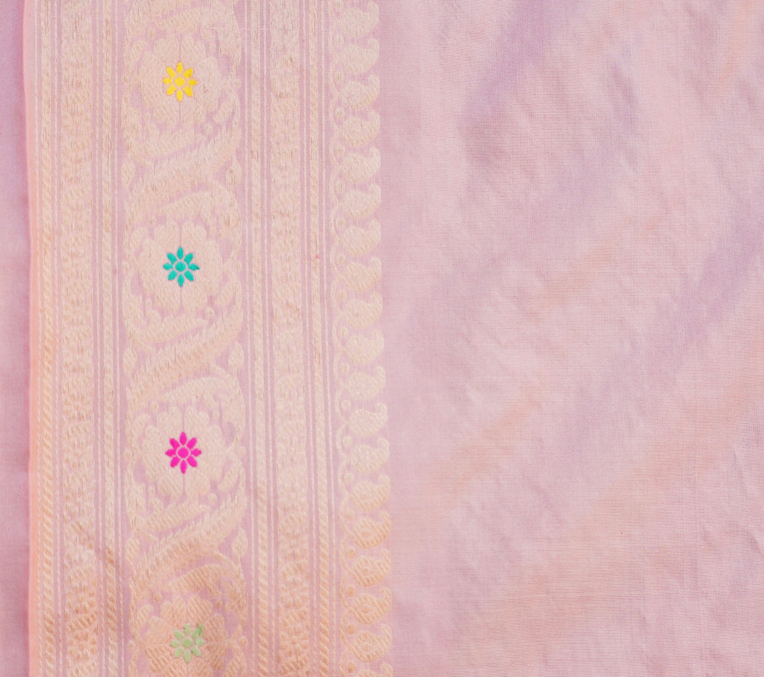 Handloom Banarasi Rangkat Silk Saree