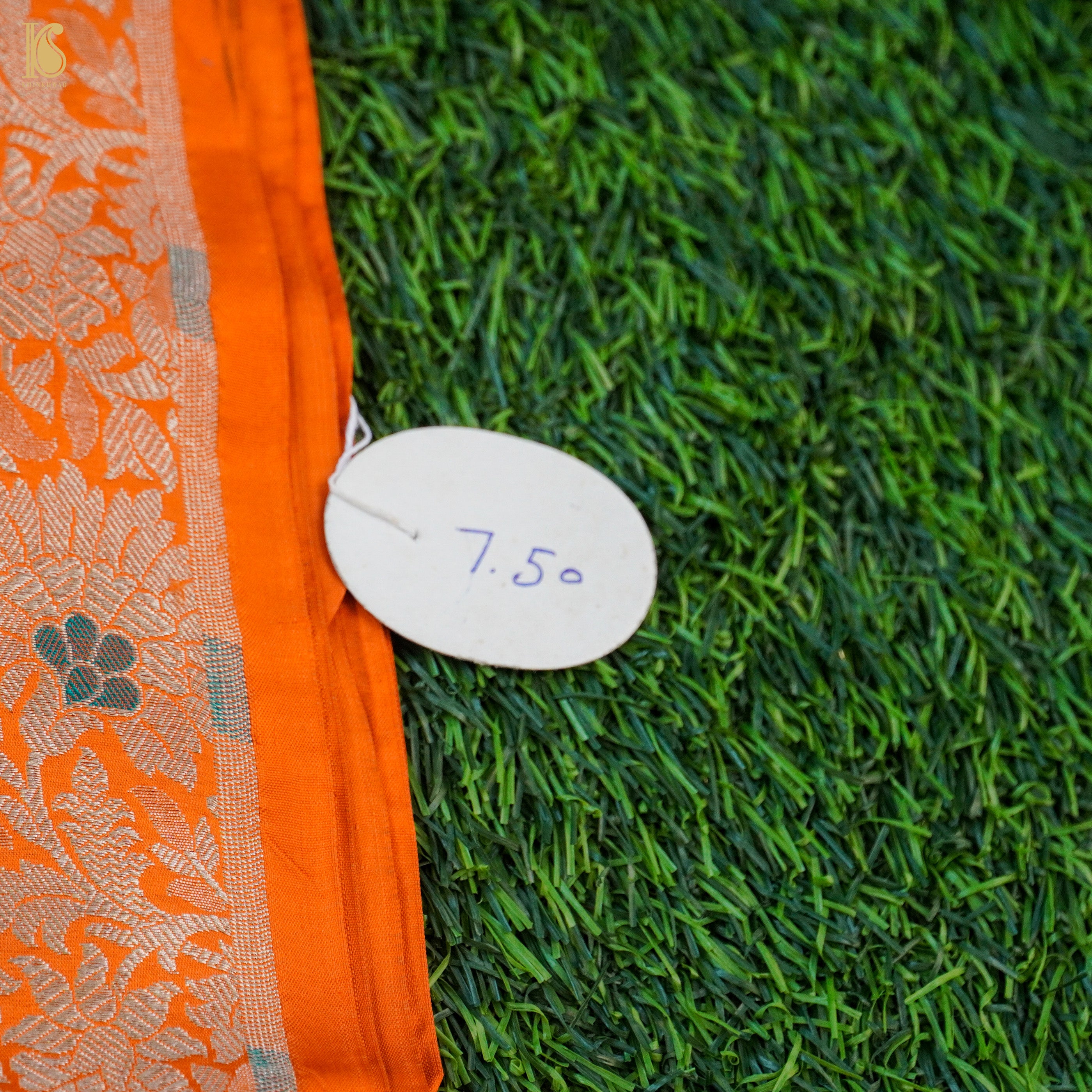 Handwoven Brocade Mashru Silk Banarasi Fabric