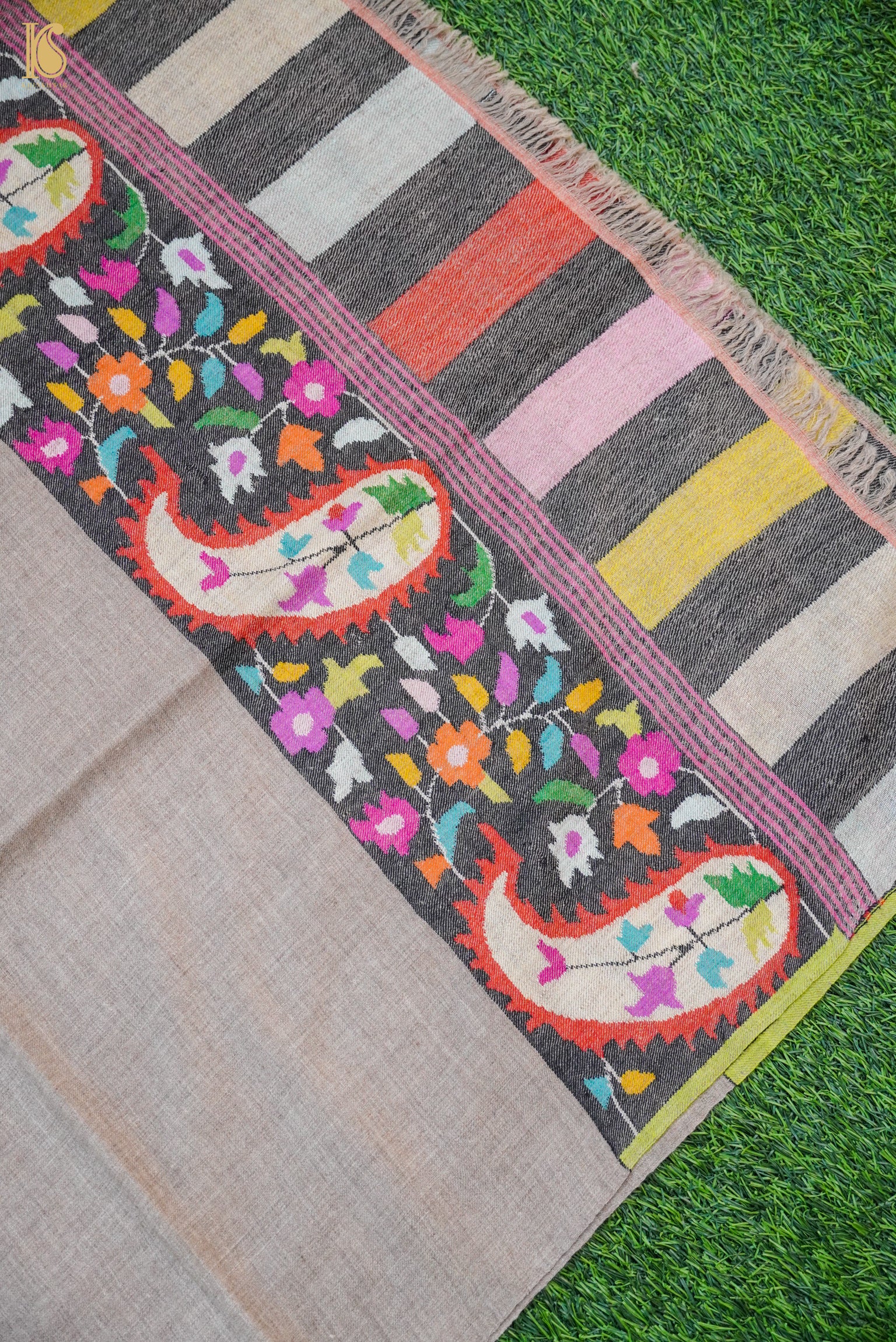 Pashmina Handwoven Kani Kashmiri Shawl