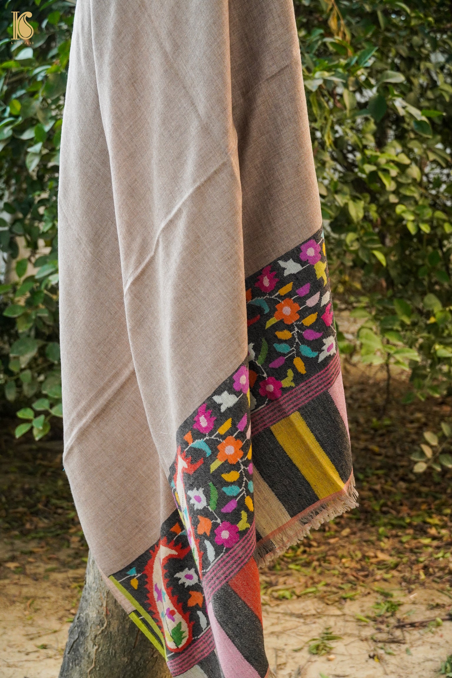Pashmina Handwoven Kani Kashmiri Shawl