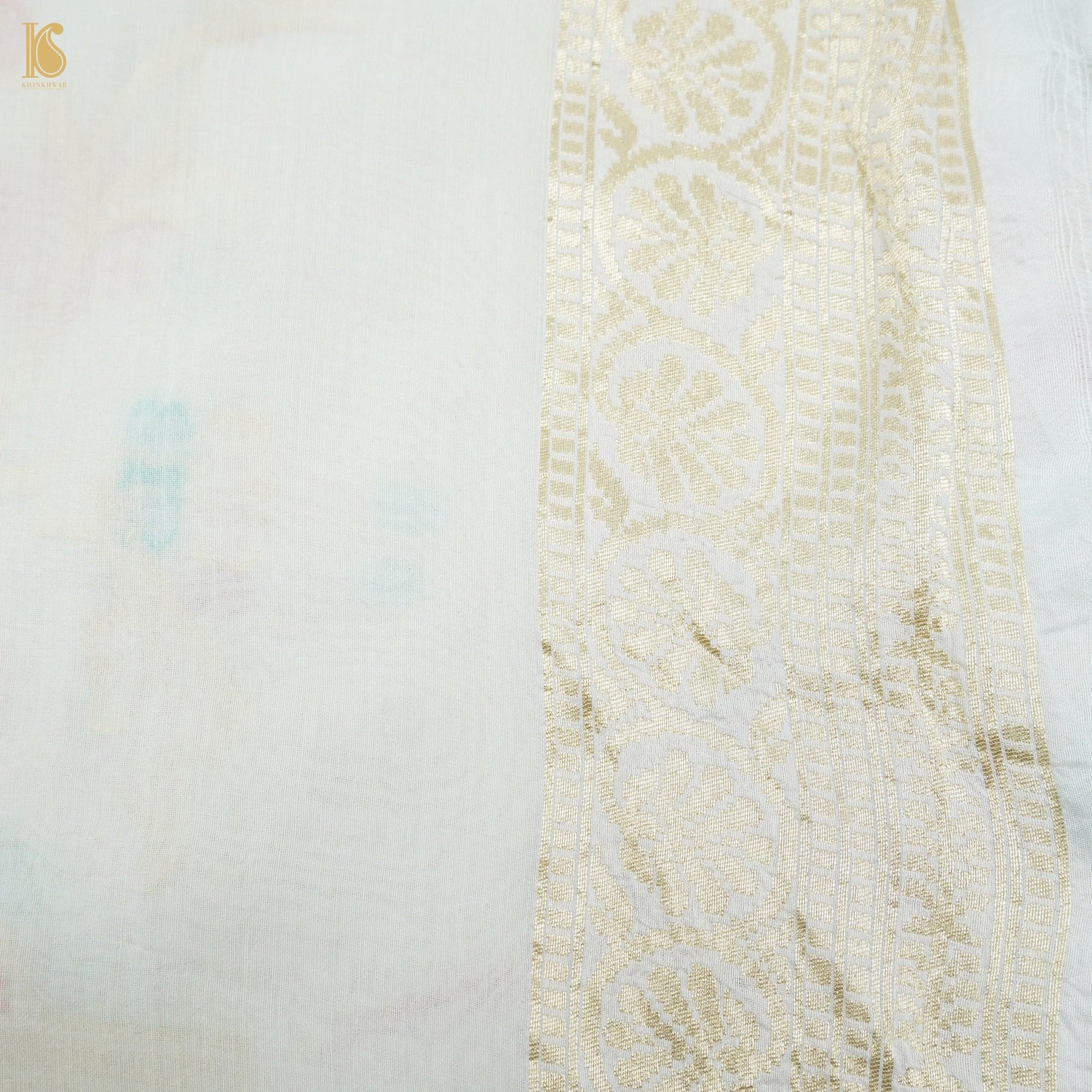Pure Moonga Silk Handloom Banarasi Meenakari Saree - Khinkhwab