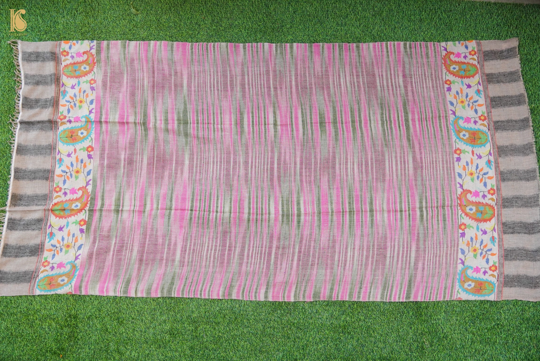Pashmina Handwoven Kani Kashmiri Shawl