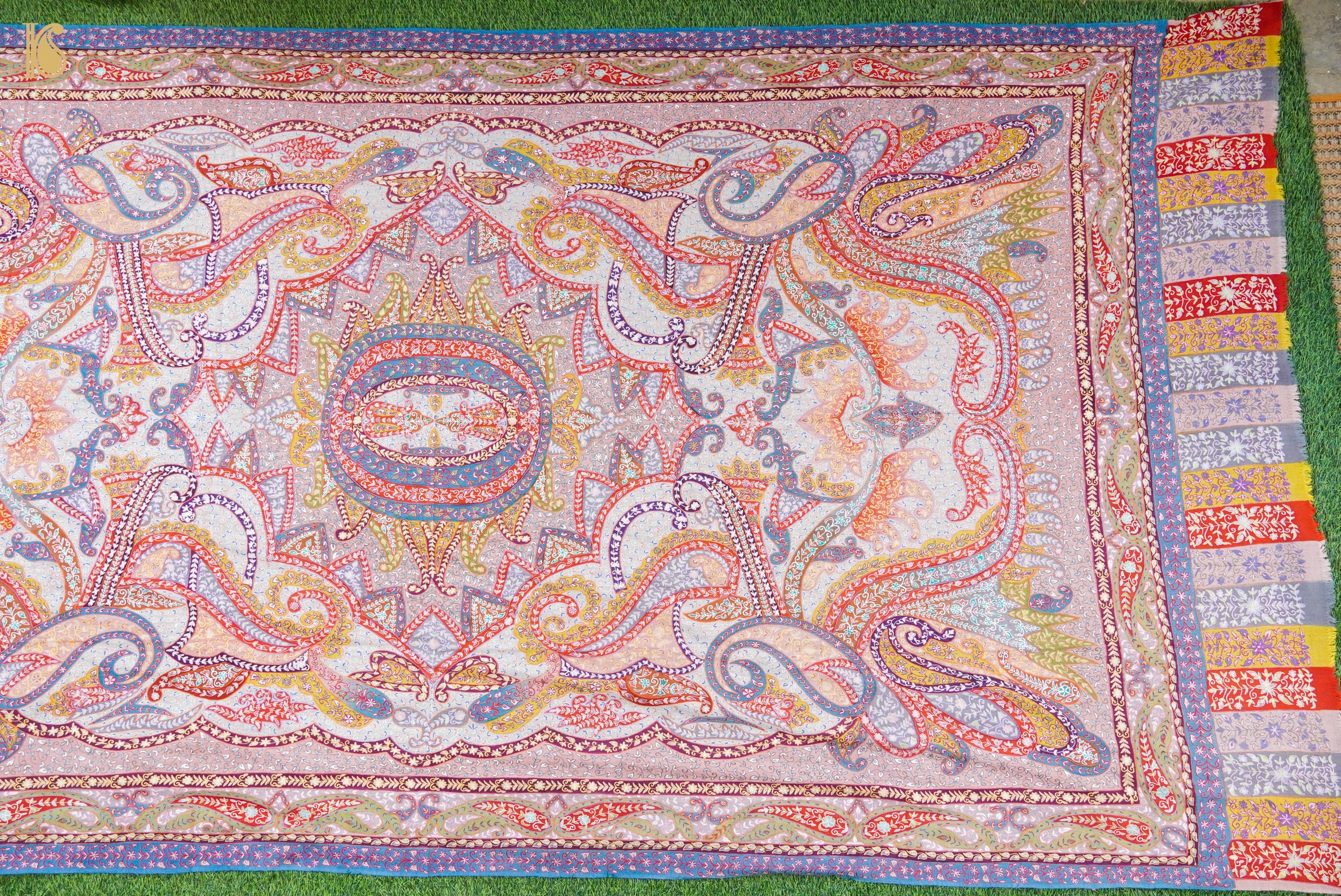 Pashmina Handwoven Sozni Men&