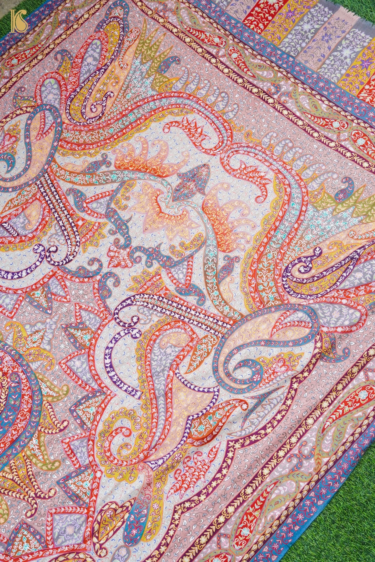 Pashmina Handwoven Sozni Men&