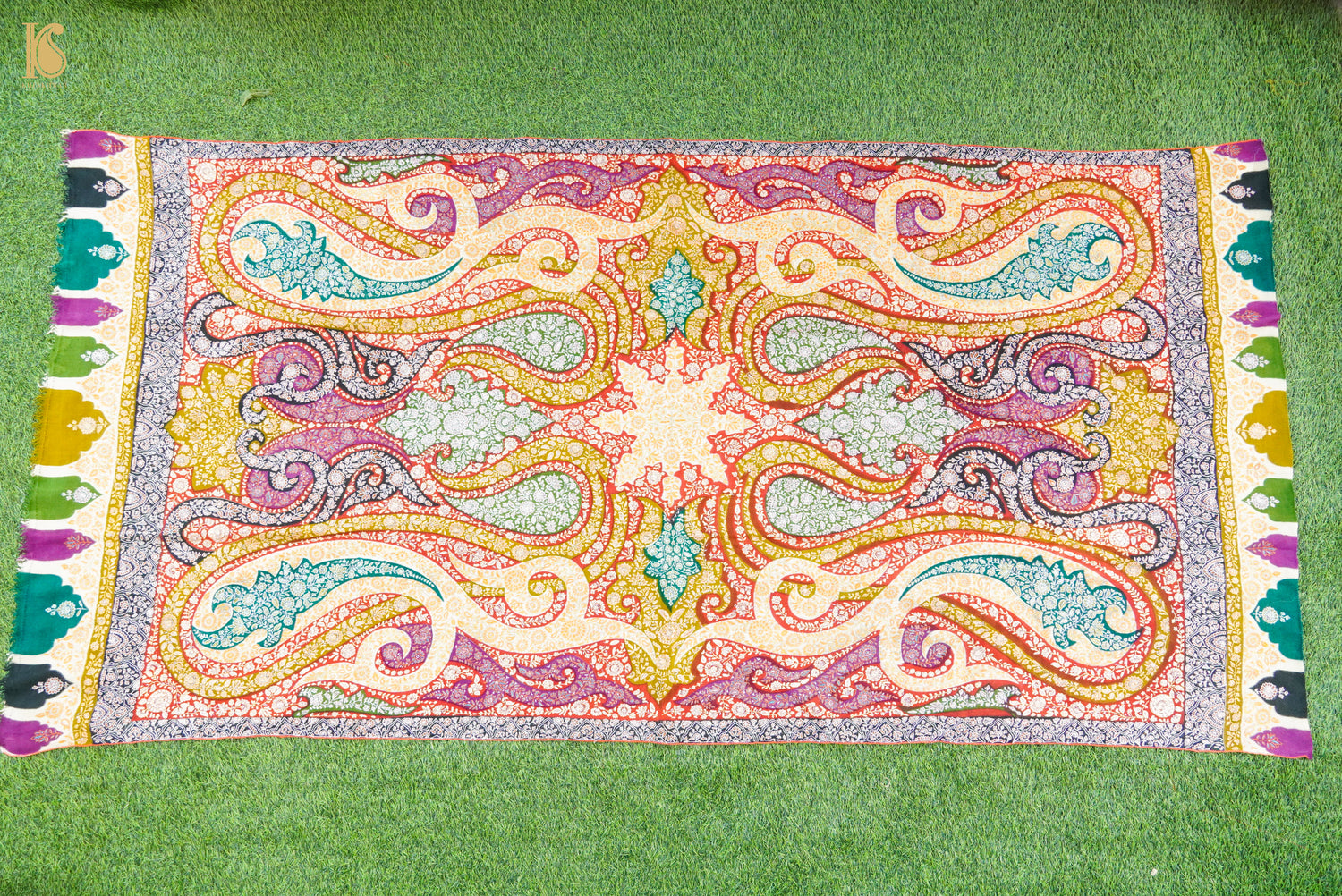 Pashmina Handwoven Sozni Kashmir Shawl
