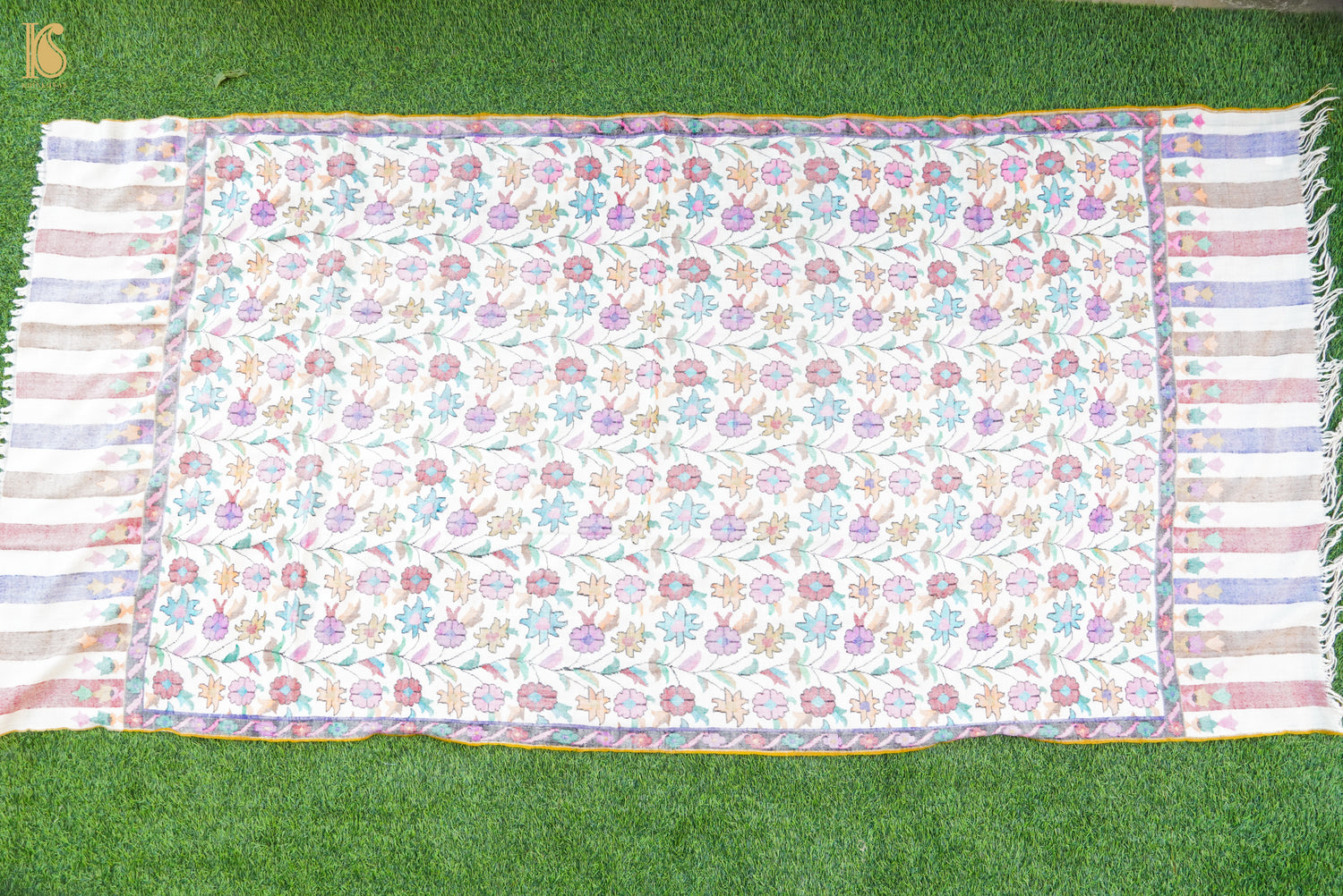 Pashmina Handwoven Kani Kashmiri Shawl