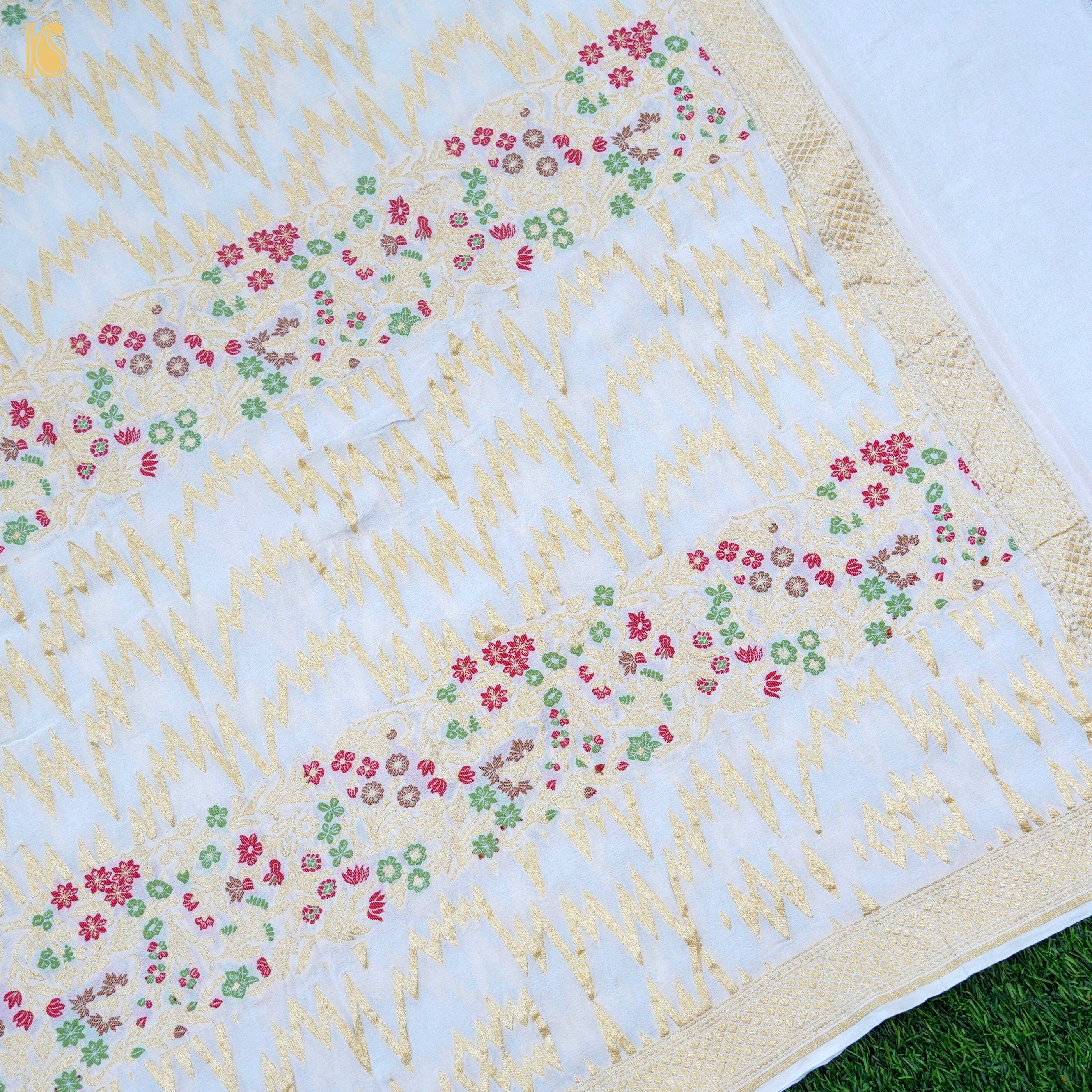 Pure Georgette Banarasi Dupatta