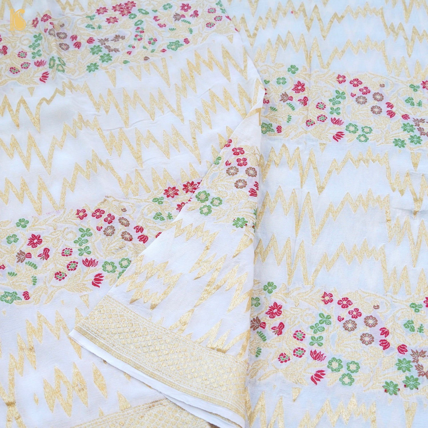 Pure Georgette Banarasi Dupatta