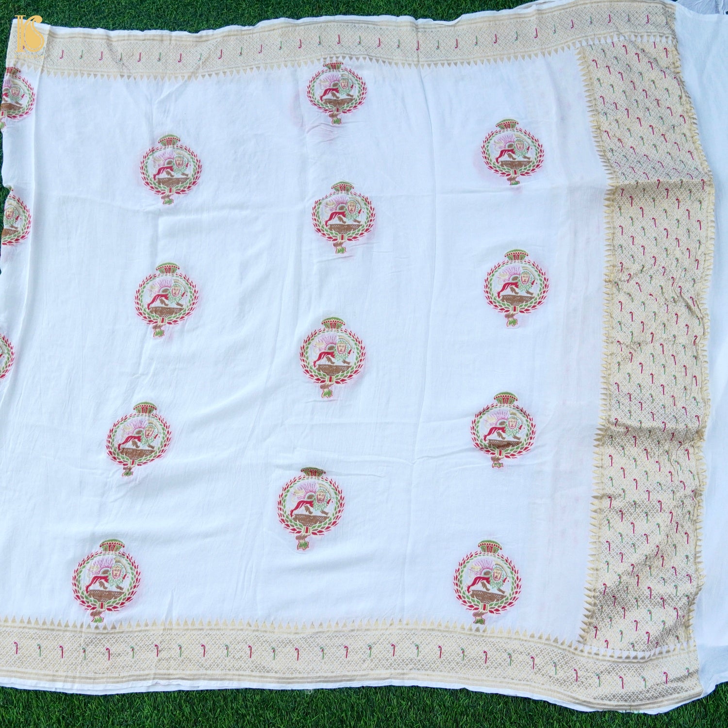 Pure Georgette Sher Boota Banarasi Dupatta