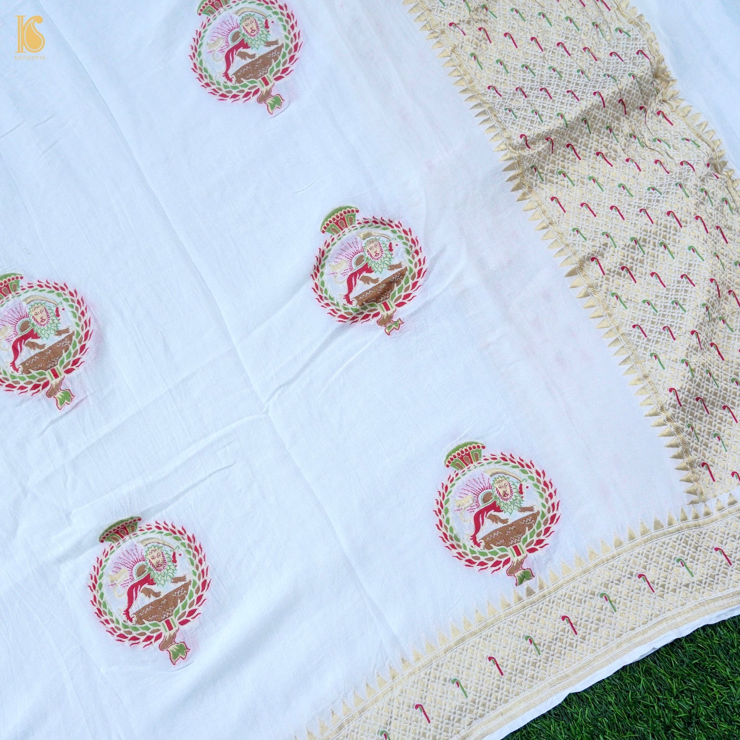 Pure Georgette Sher Boota Banarasi Dupatta