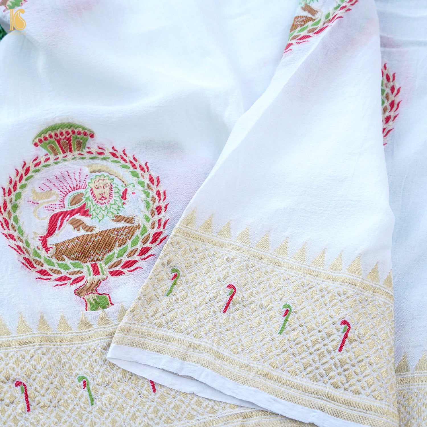 Pure Georgette Sher Boota Banarasi Dupatta