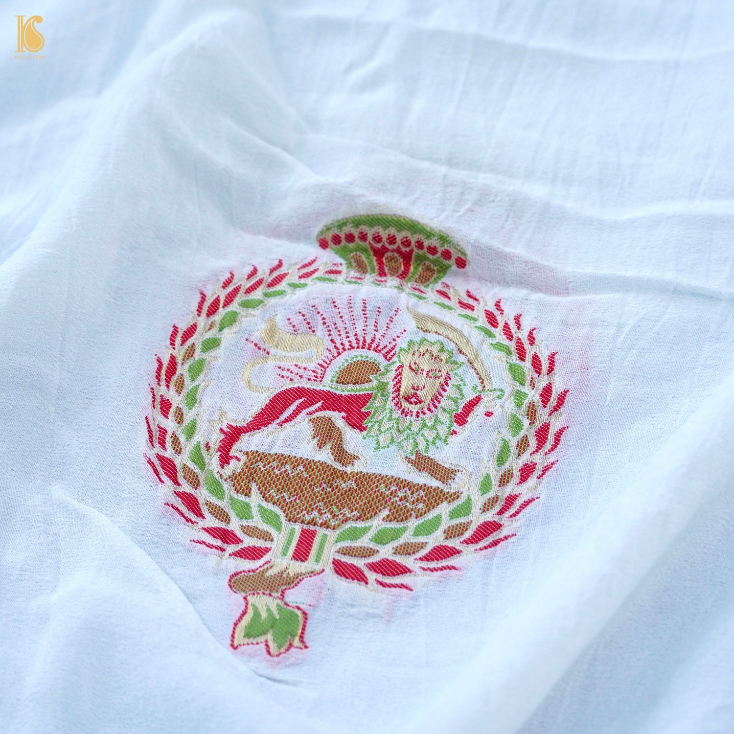 Pure Georgette Sher Boota Banarasi Dupatta