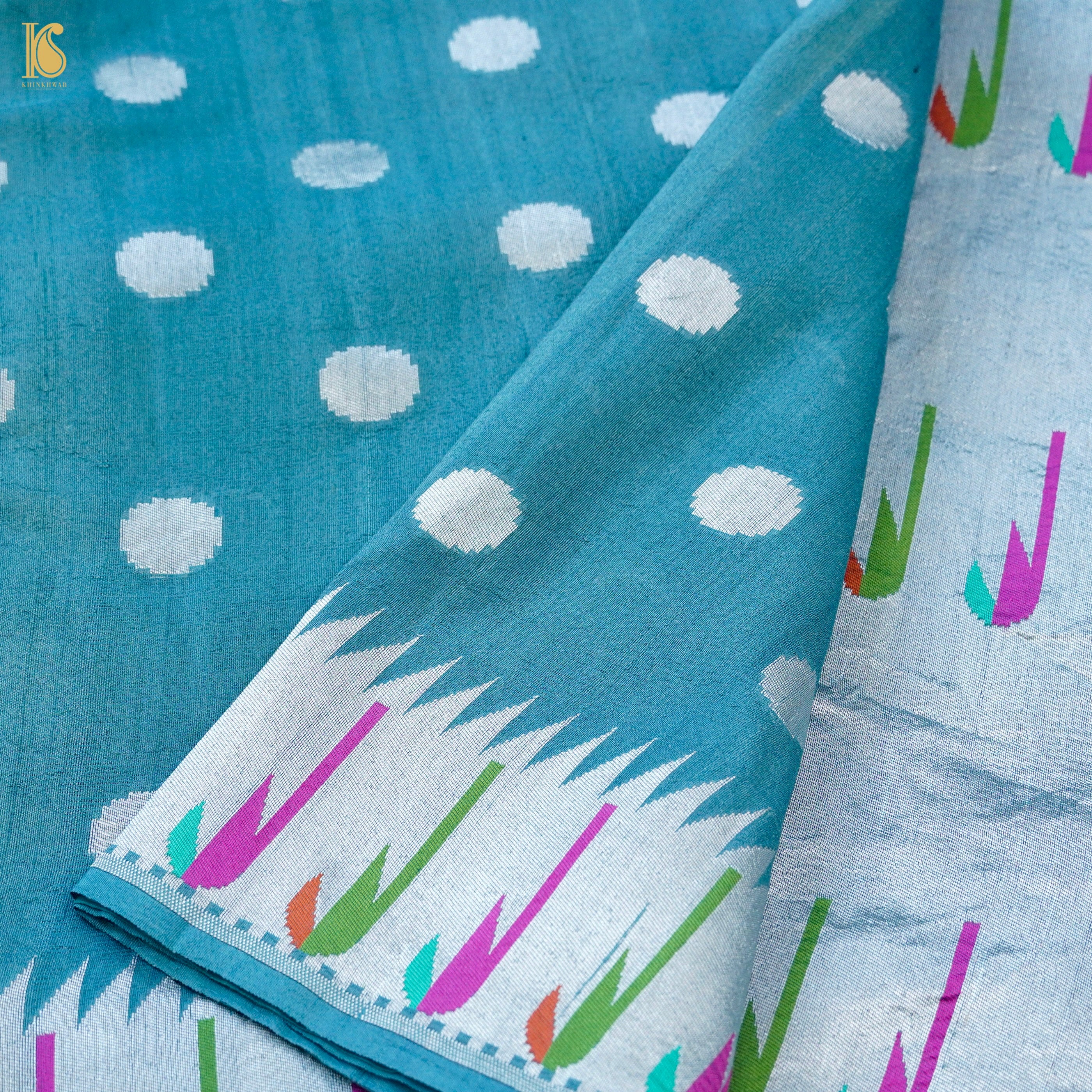 Banarasi Tussar Silk Muniya Saree