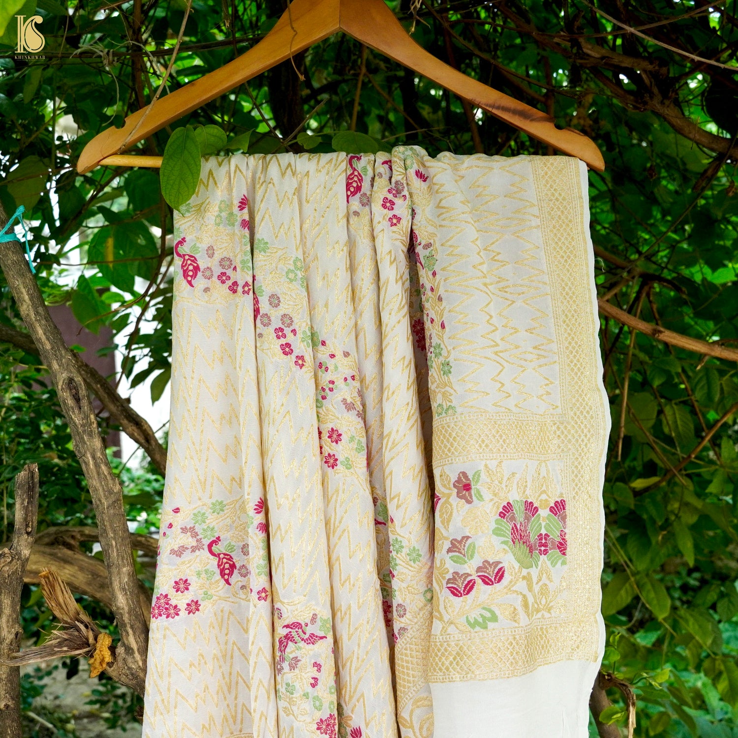 Pure Georgette Banarasi Dupatta