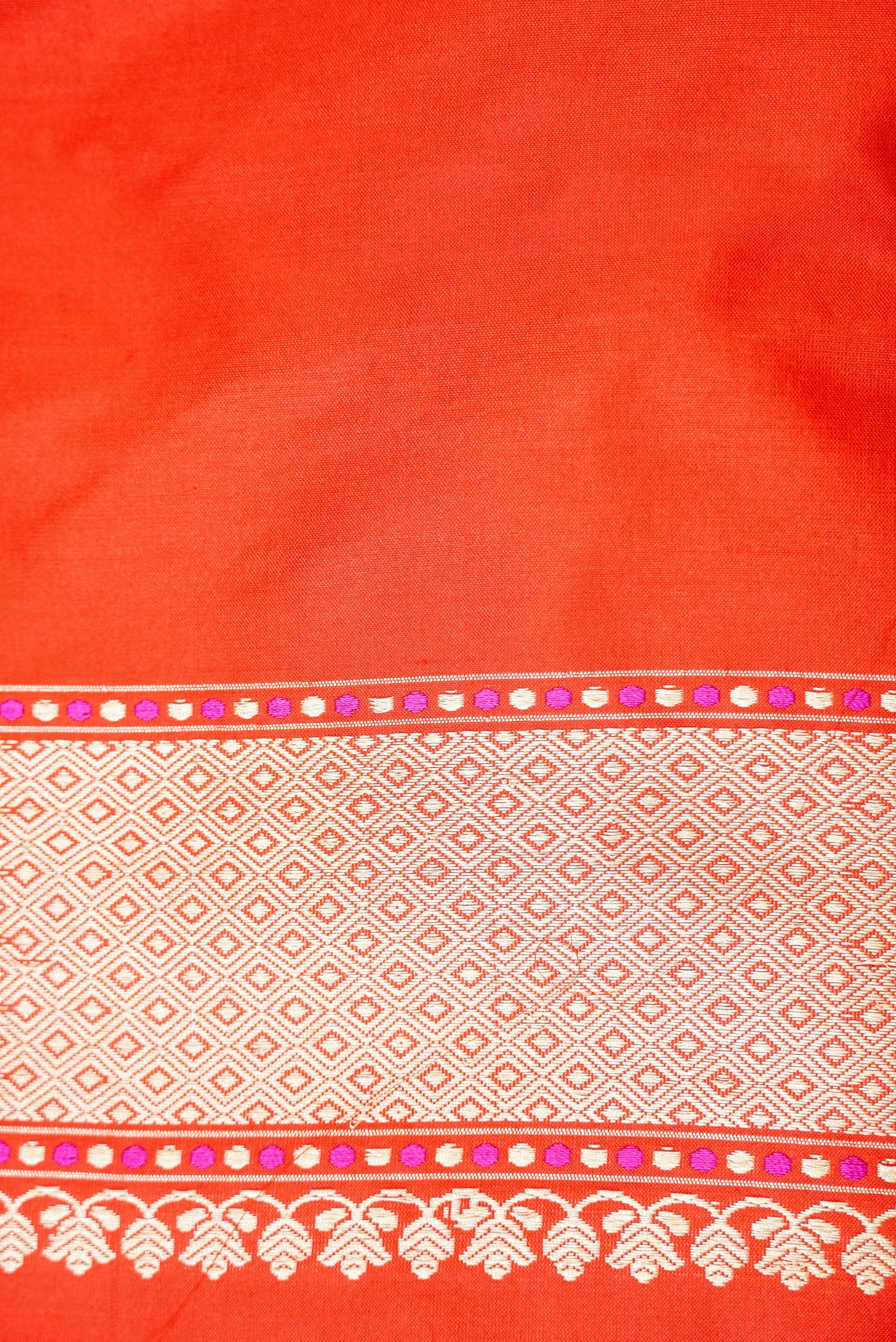 Handwoven Katan Silk Banarasi Shikargah Saree