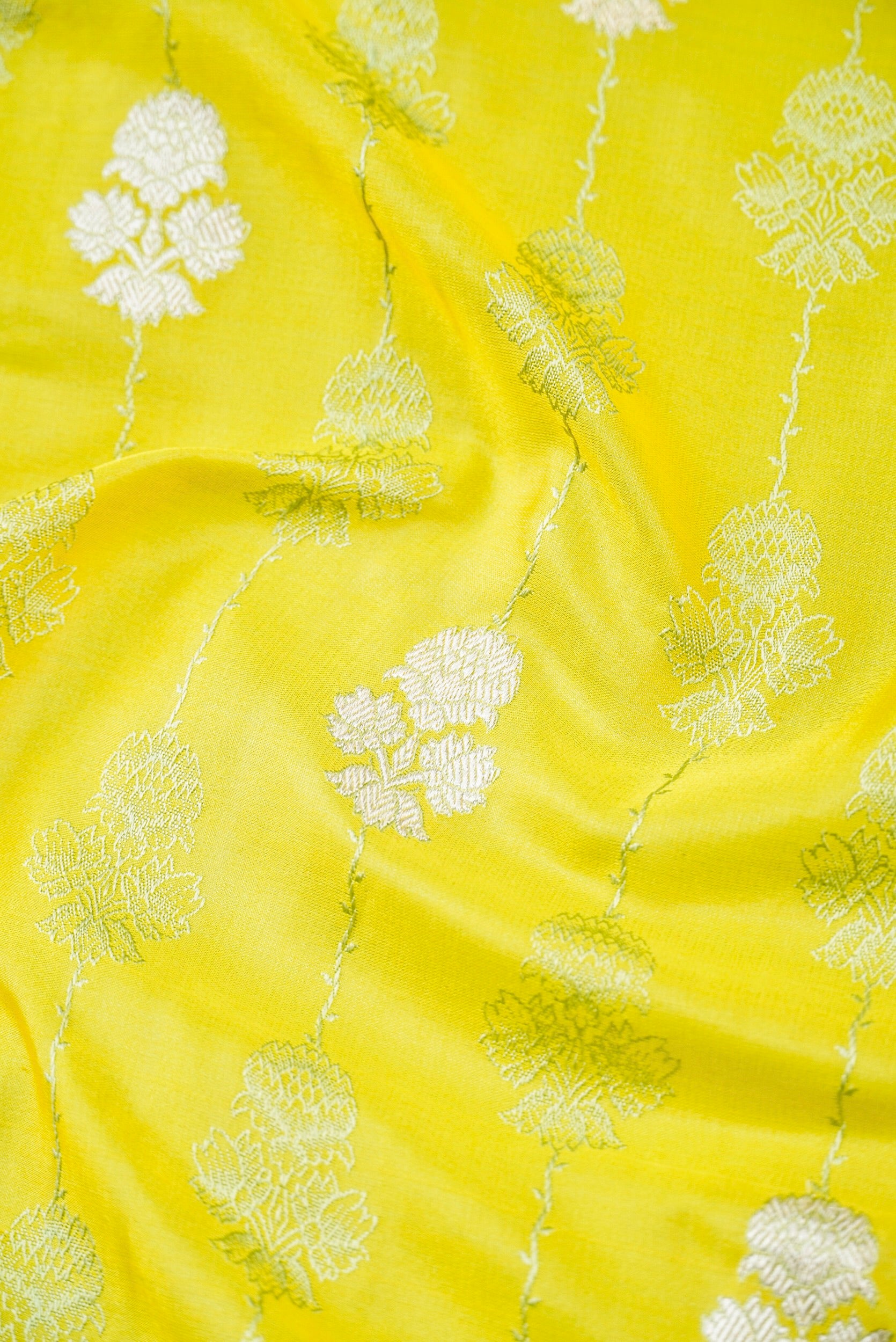 Handloom Banarasi Silk Tanchoi Kadwa Saree
