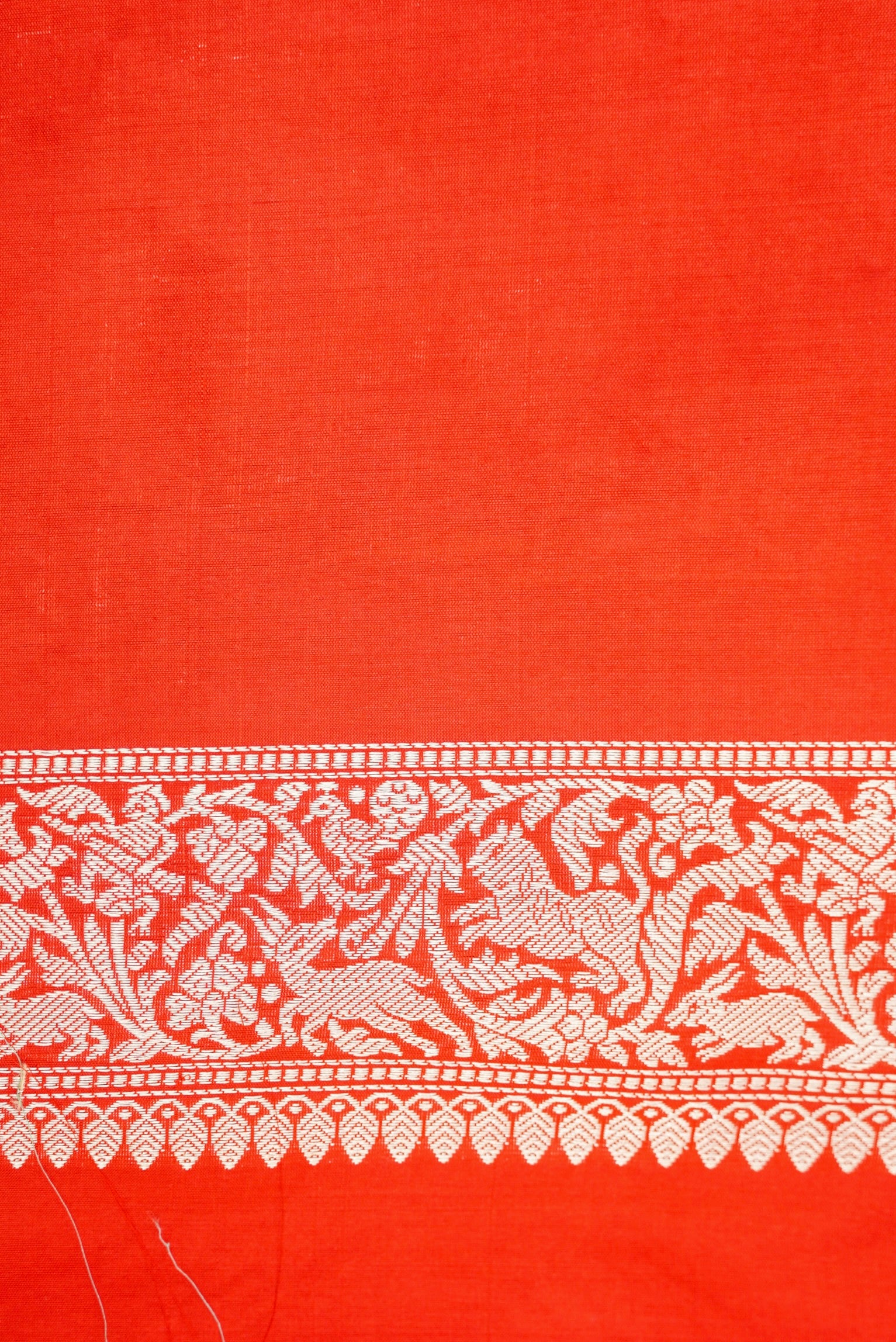 Handwoven Katan Silk Banarasi Shikargah Saree