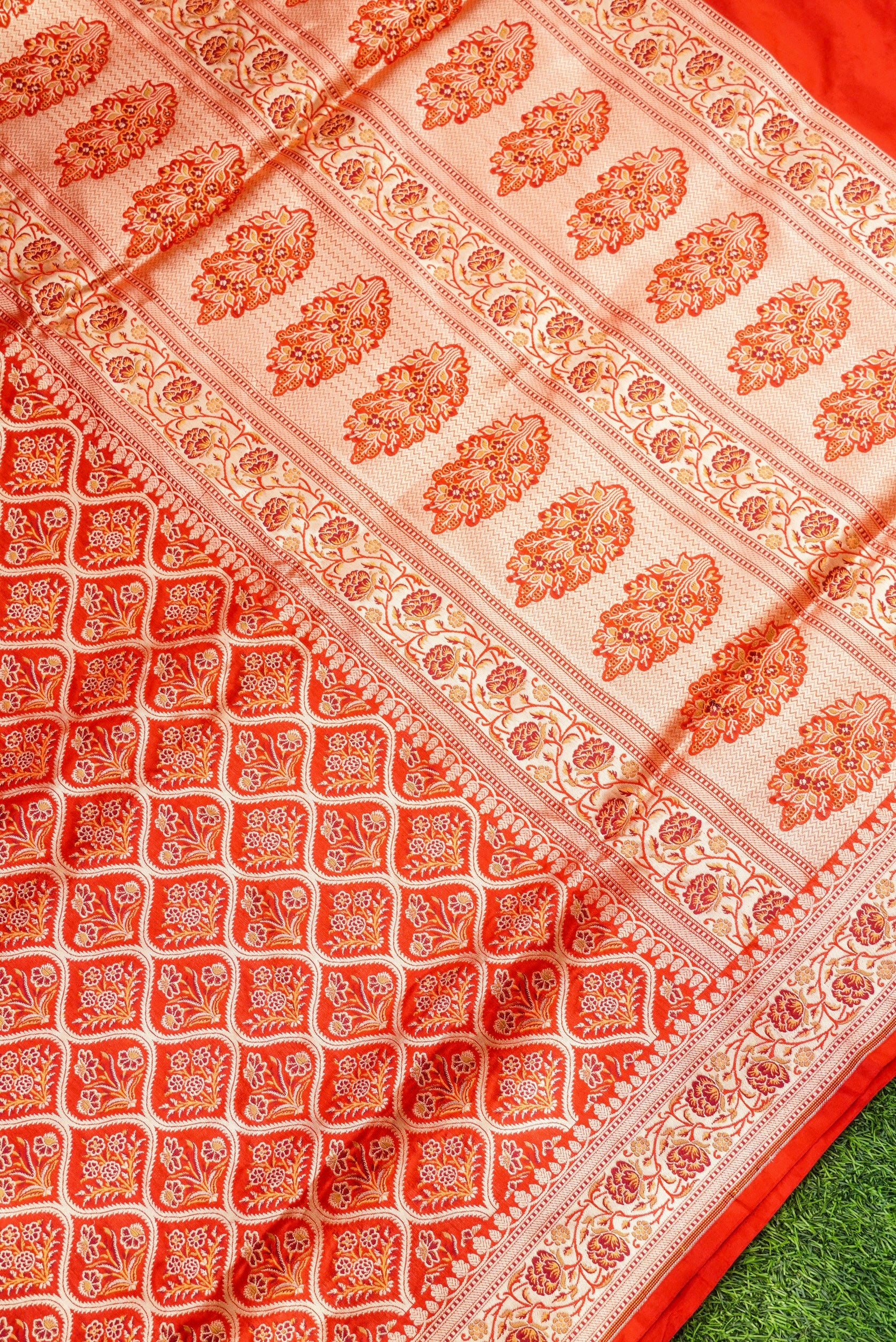Handloom Banarasi Katan Silk Saree