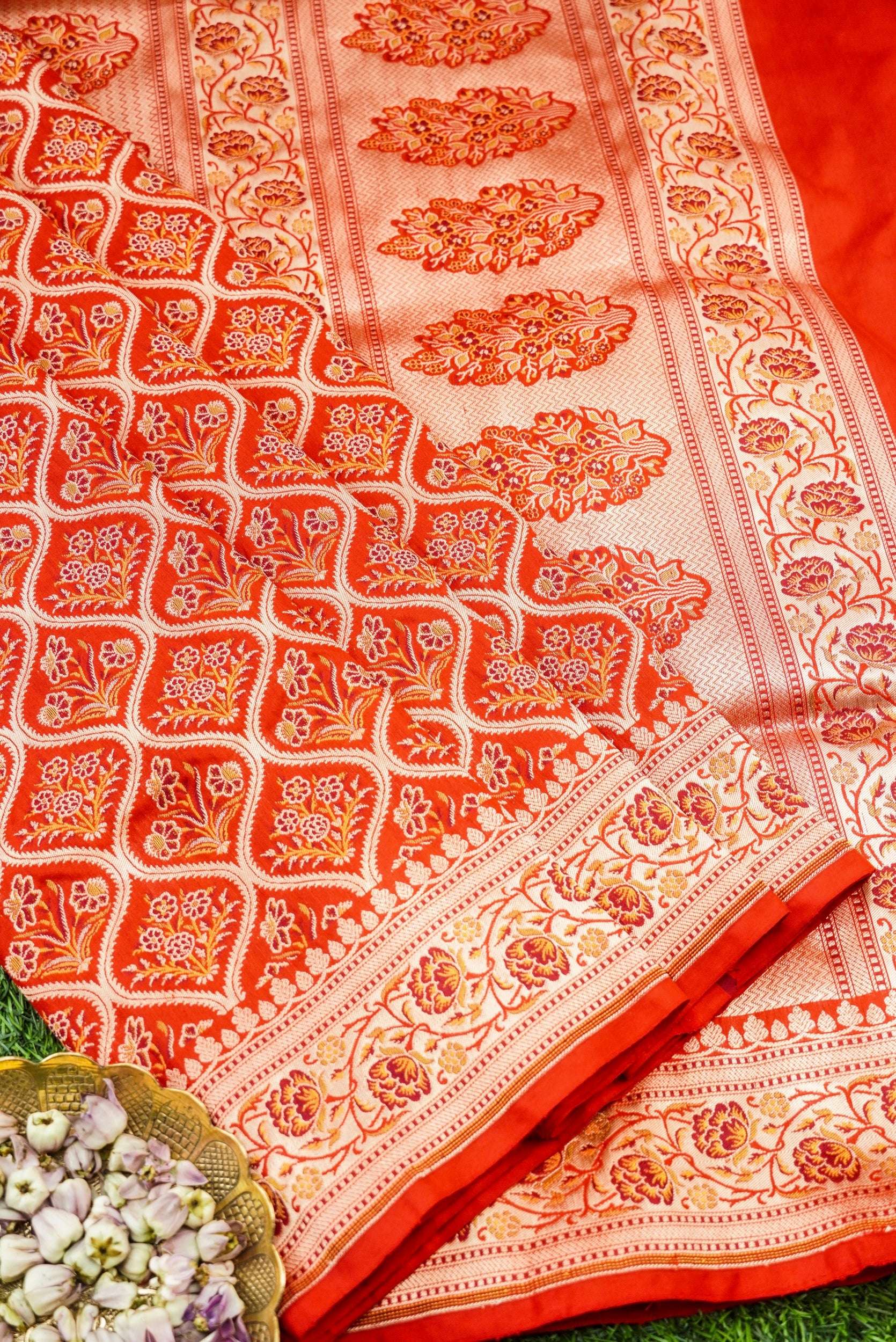 Handloom Banarasi Katan Silk Saree