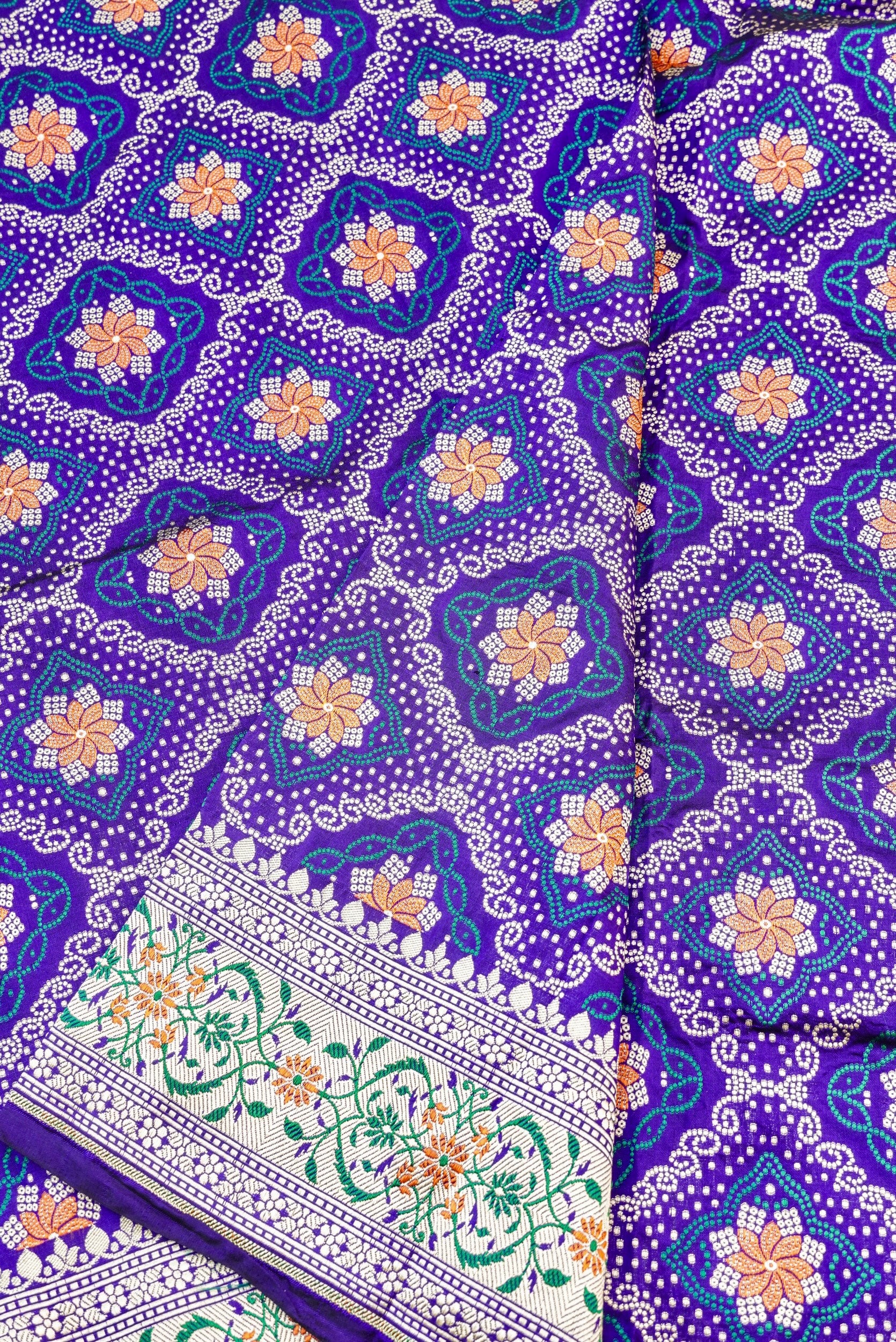 Handloom Banarasi Katan Silk Patola Dupatta