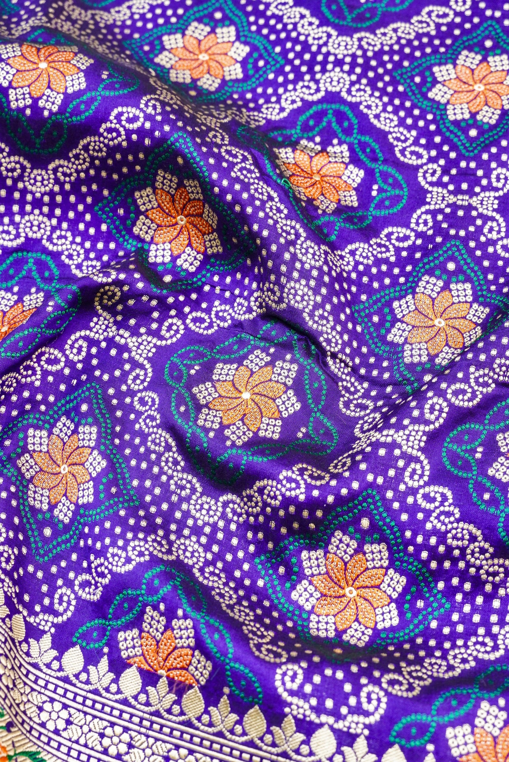 Handloom Banarasi Katan Silk Patola Dupatta