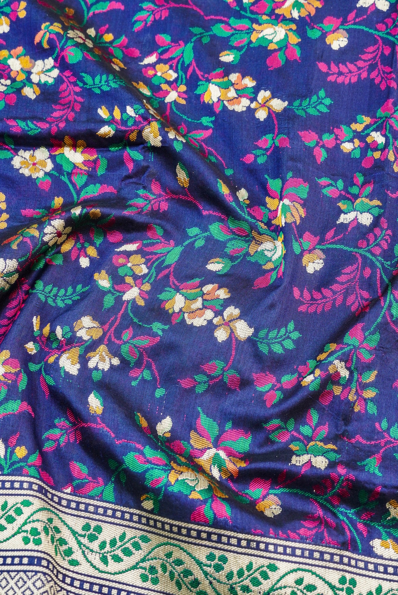 Handloom Banarasi Katan Silk Dupatta