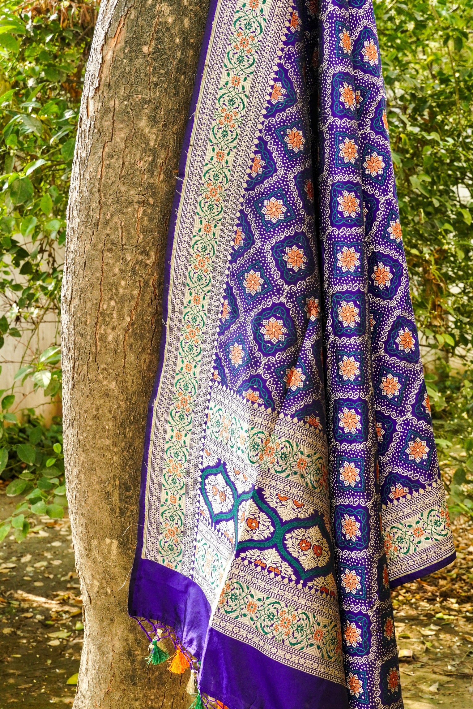 Handloom Banarasi Katan Silk Patola Dupatta