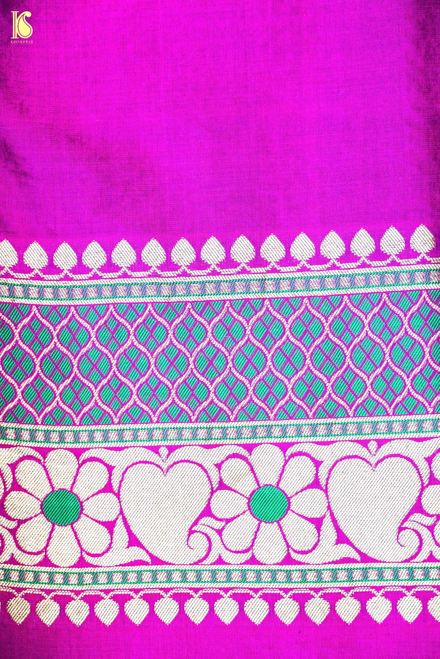 Handwoven Banarasi Katan Silk Patola Saree