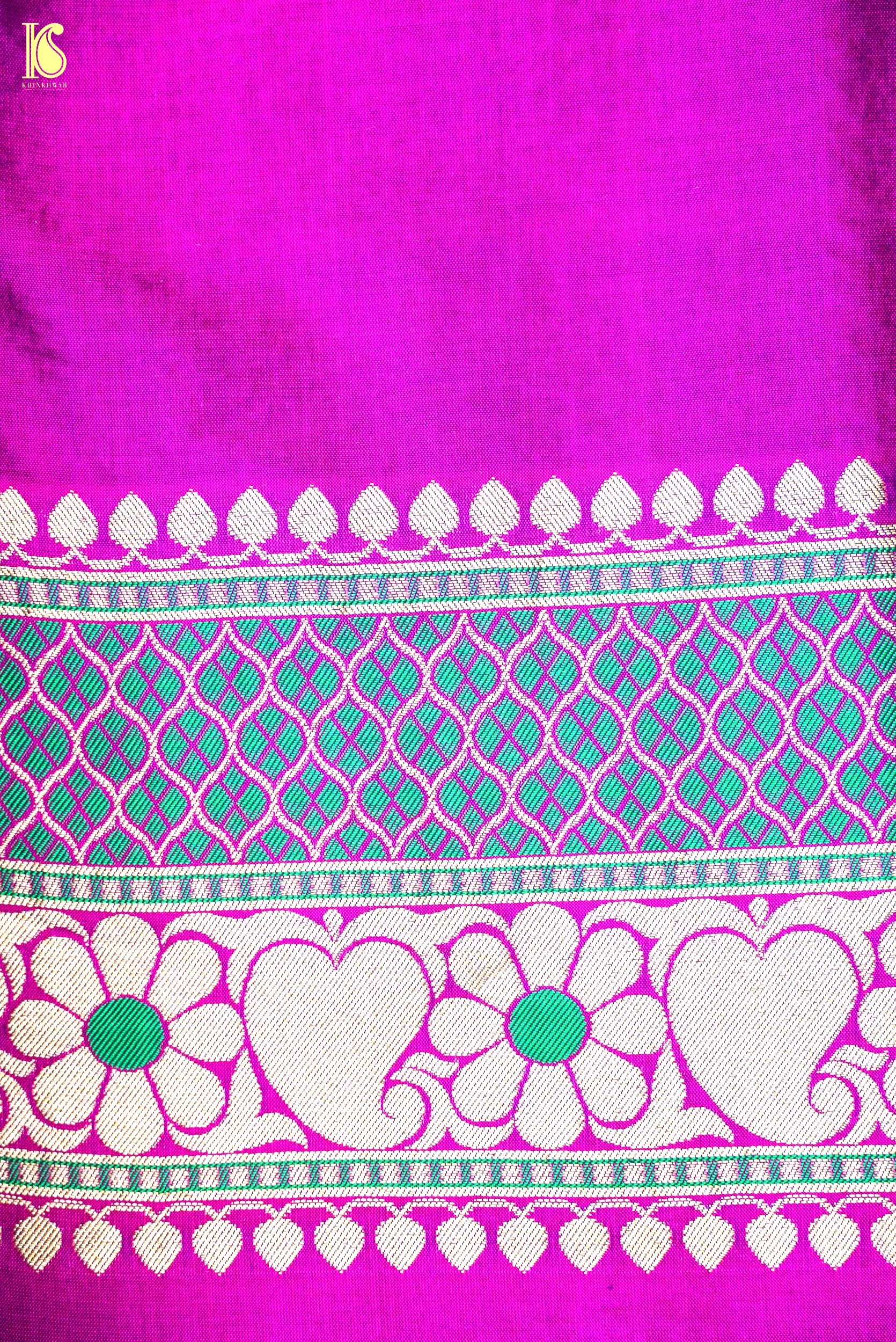 Handwoven Banarasi Katan Silk Patola Saree