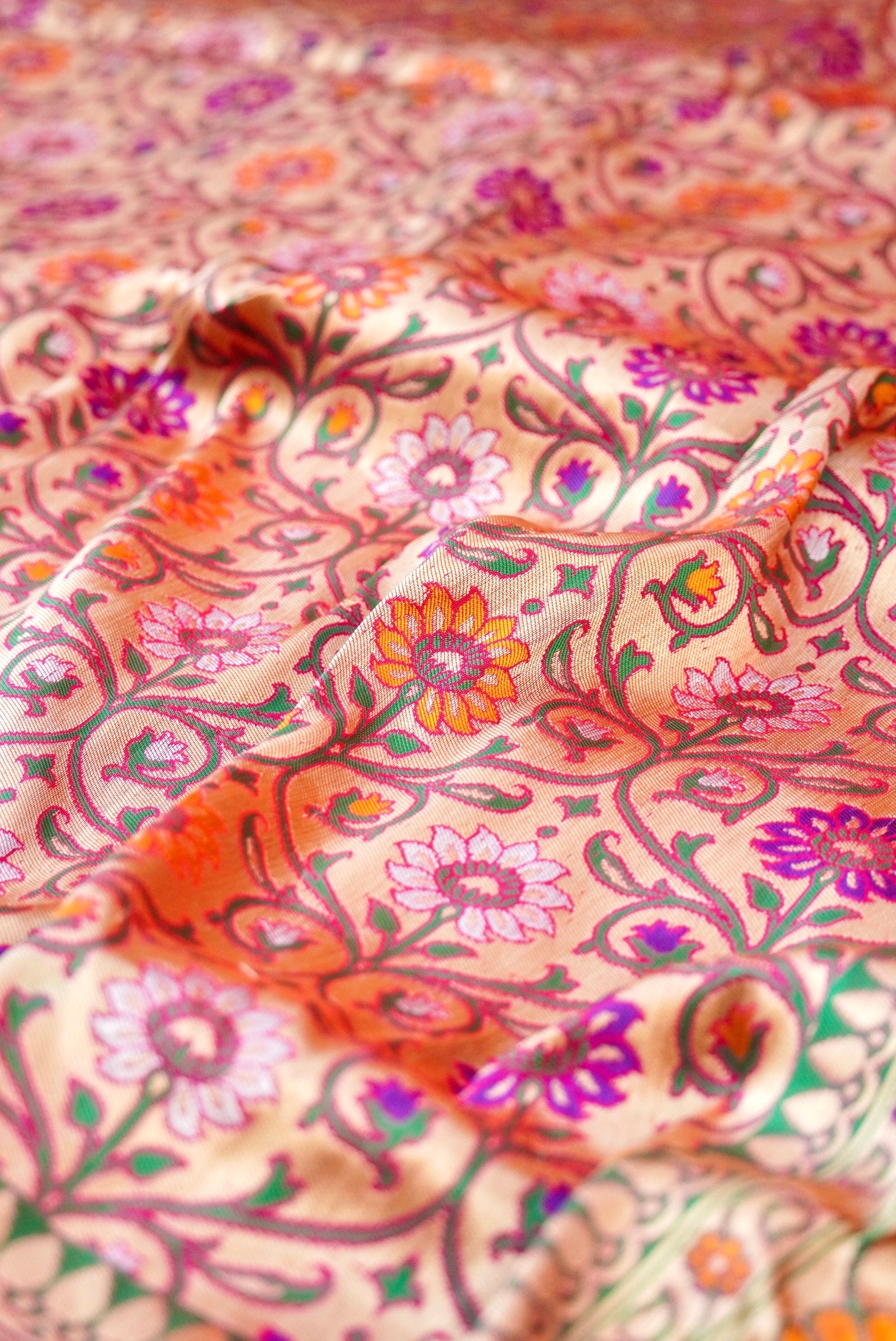 Handwoven Banarasi Katan Silk Patola Saree